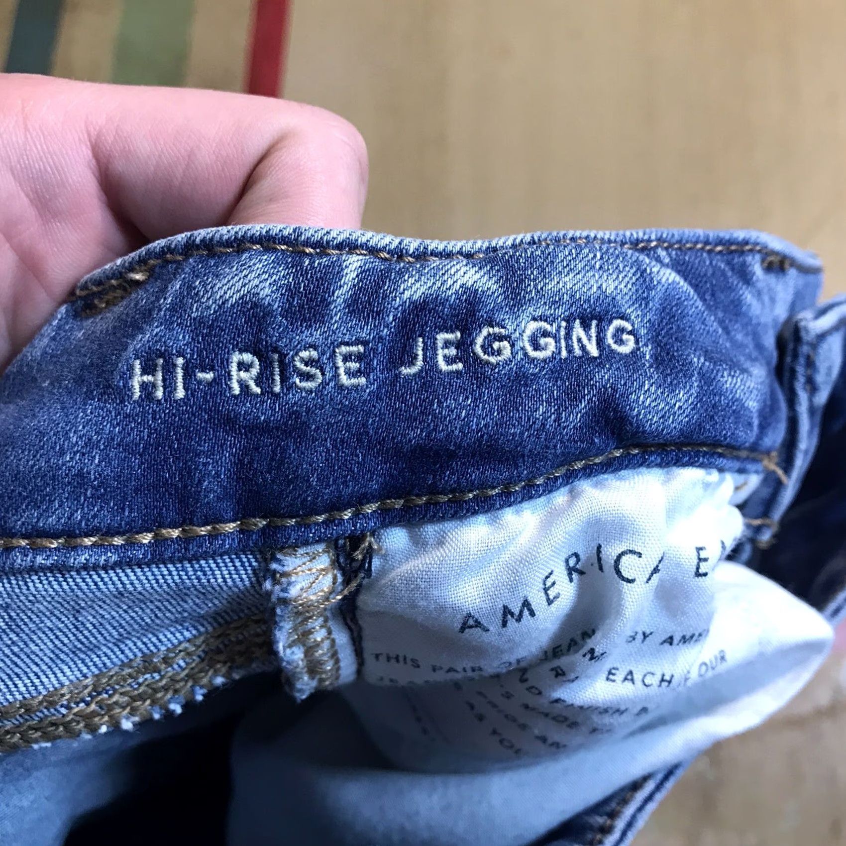 American Eagle Outfitters VINTAGE Size 25" / US 0 / IT 36 - 7 Thumbnail