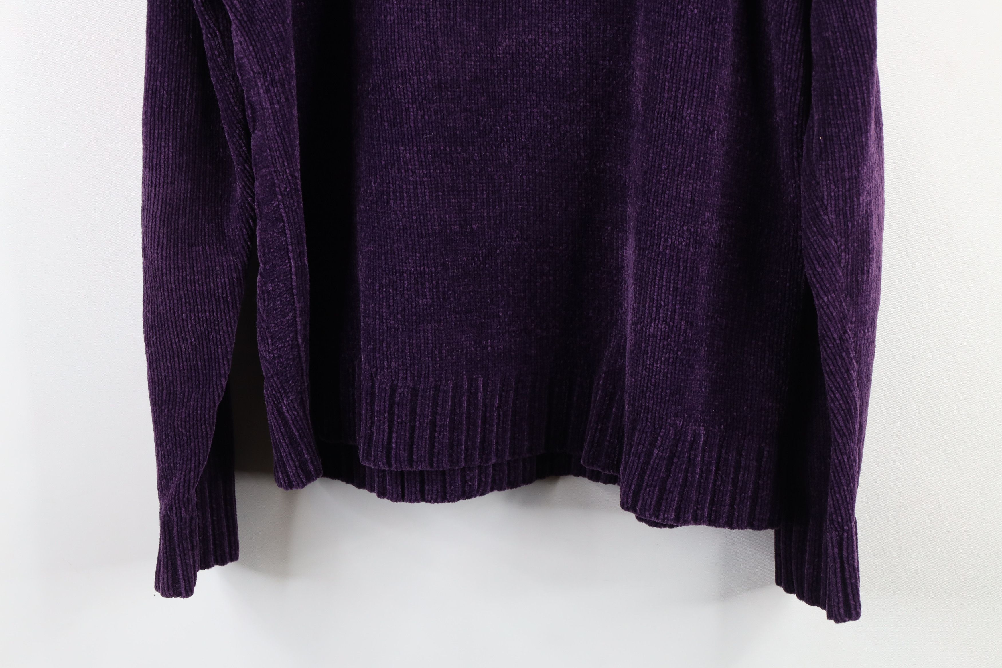 Vintage Vintage 90s Streetwear Chenille Cable Knit Fleece Sweater Size M / US 6-8 / IT 42-44 - 11 Thumbnail