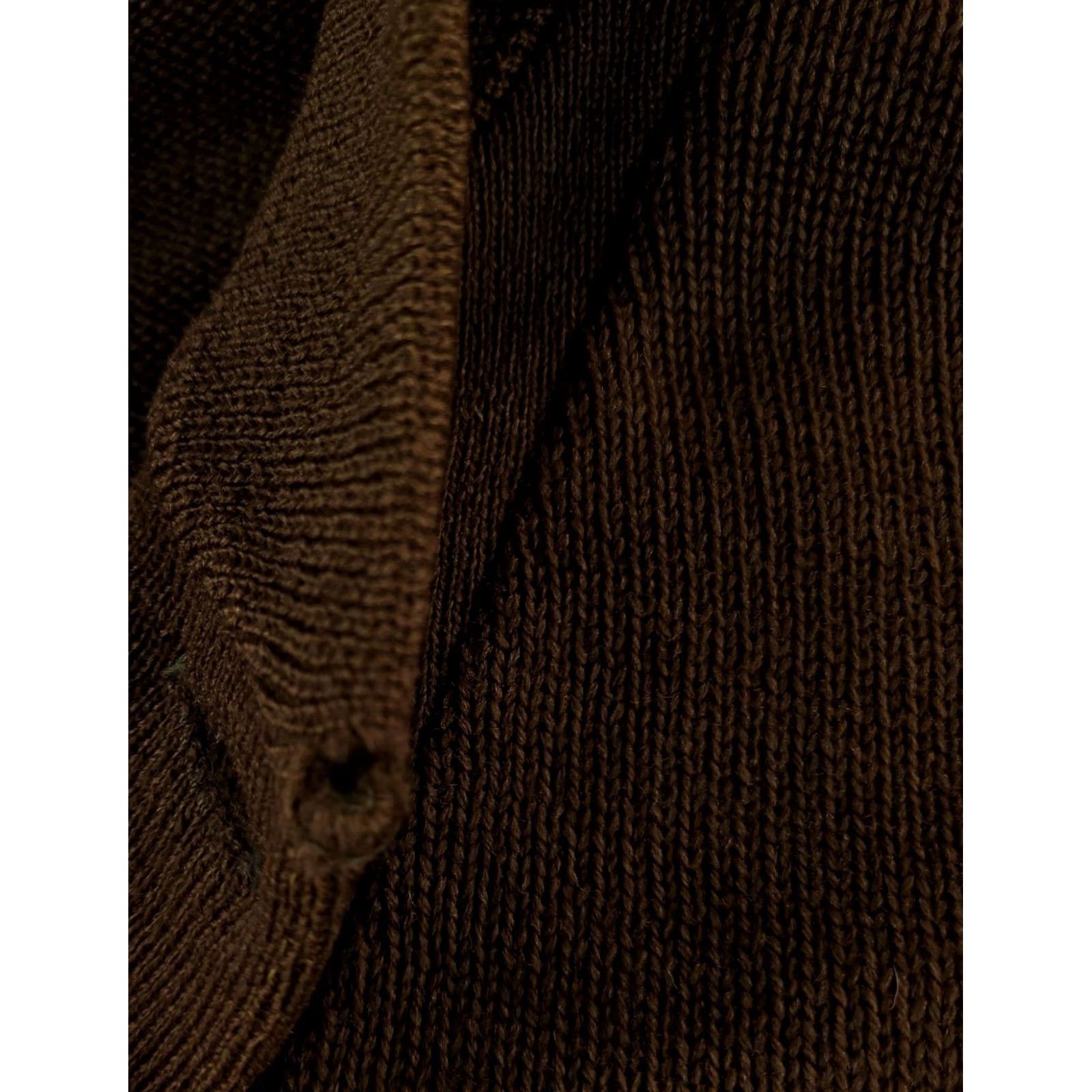 Olive VINTAGE US Army Henley Sweater 100% Wool 5 Button Olive Drab Mens XL 80s Size US XL / EU 56 / 4 - 3 Thumbnail