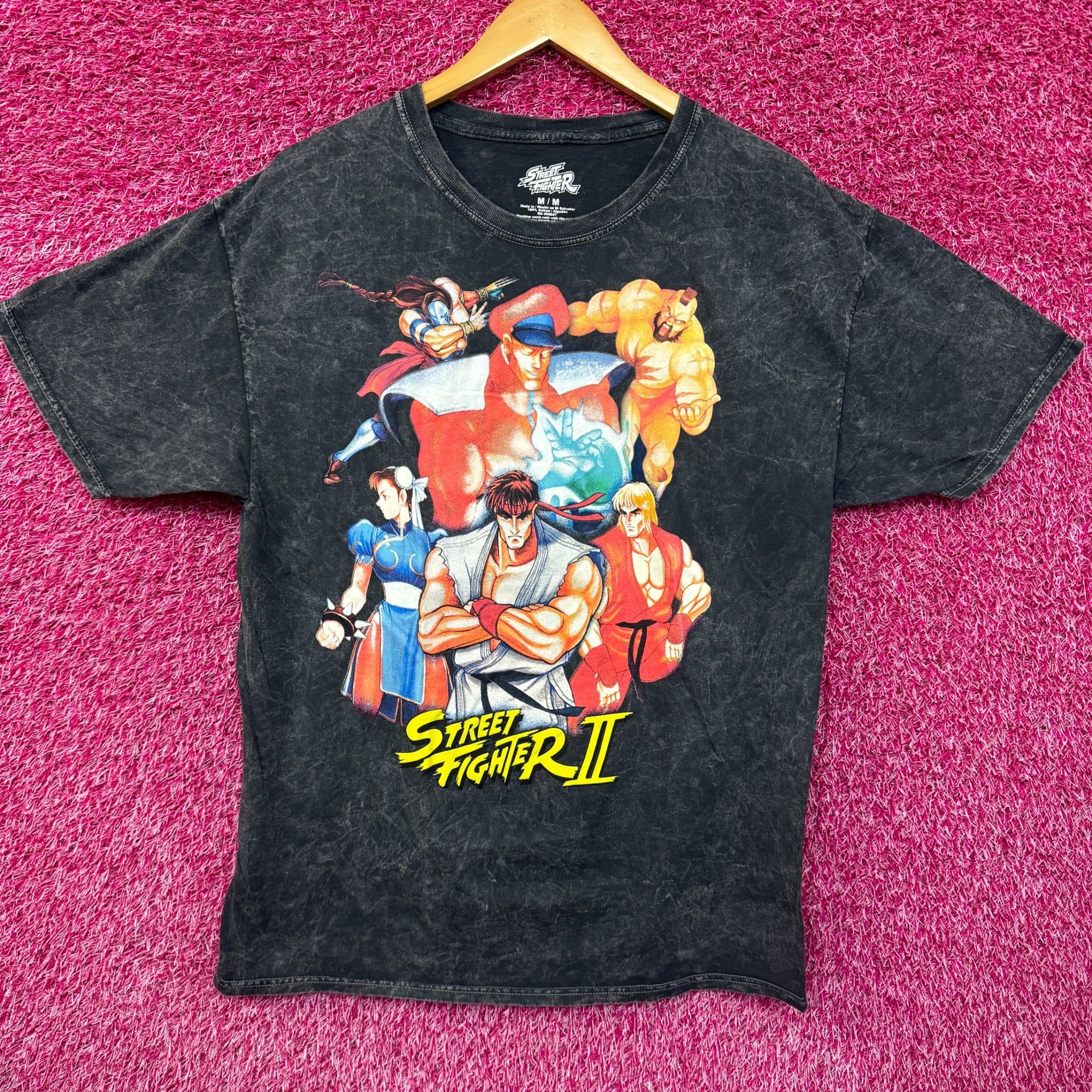 Street Fighter Street Fighter 2 Super Nintendo Character List Tee Medium Size US M / EU 48-50 / 2 - 1 Thumbnail