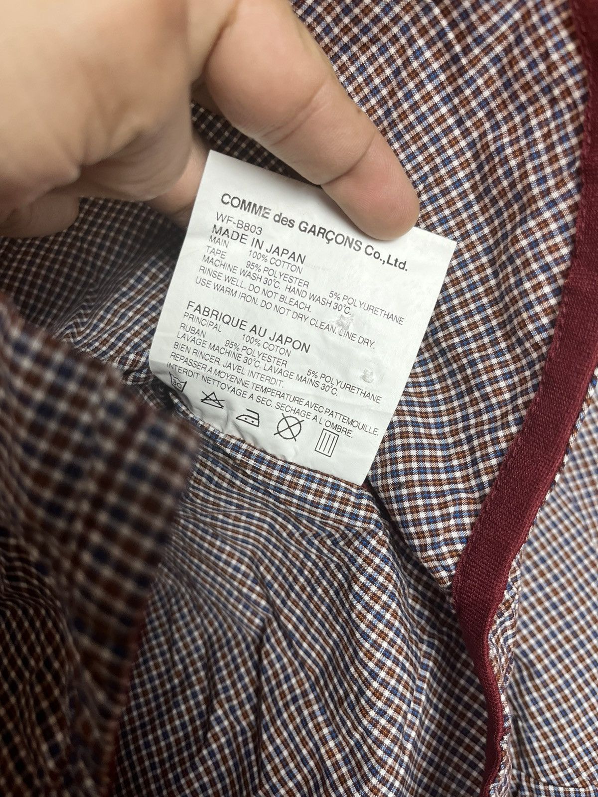 Junya Watanabe Junya Watanabe Comme Des Garcons crinkled button up shirt Size US M / EU 48-50 / 2 - 4 Thumbnail