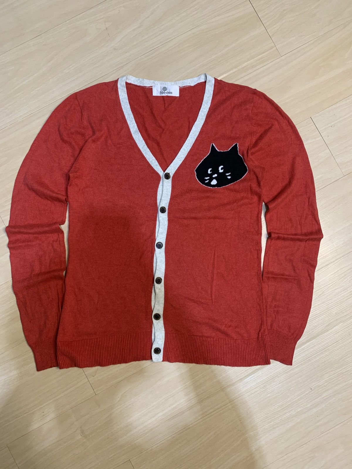 Ne-Net Vintage Issey Miyake Ne-net Cardigan Iconic Logo Size US M / EU 48-50 / 2 - 3 Thumbnail