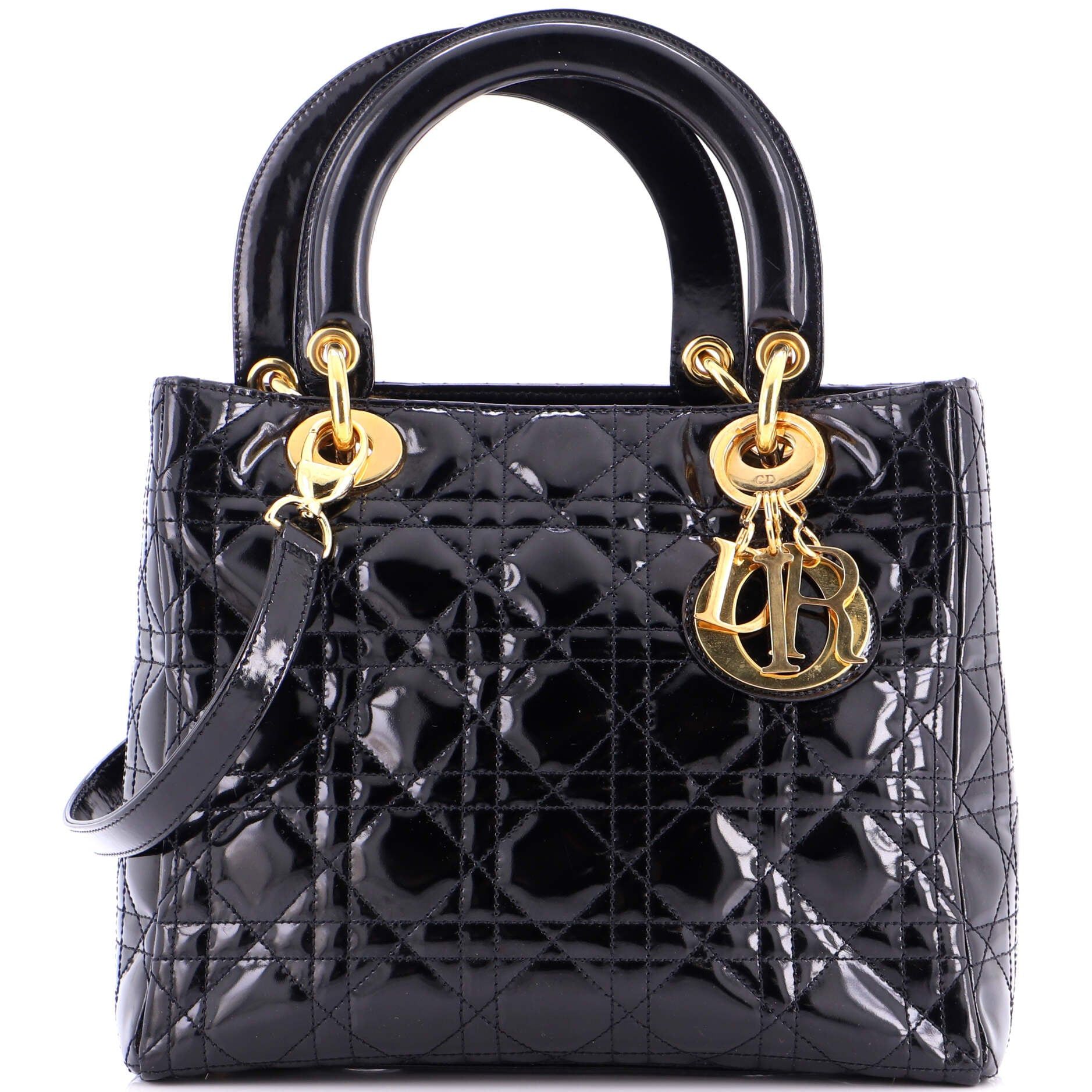 Dior Vintage Lady Dior Bag Size ONE SIZE - 1 Thumbnail