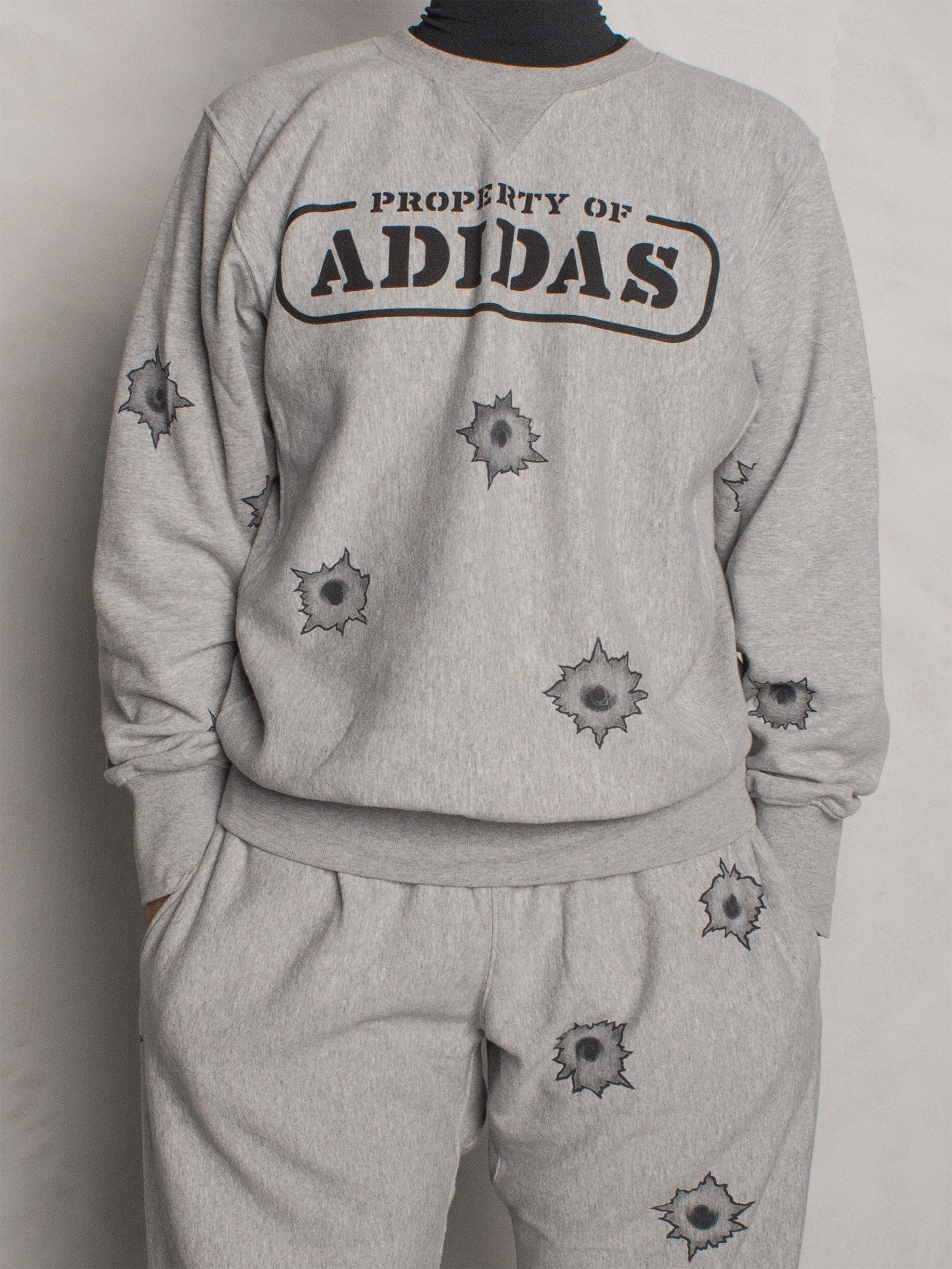 Adidas × Jeremy Scott adidas Originals by Jeremy Scott A/W 2011 Bullet Sweatshirt Size US L / EU 52-54 / 3 - 3 Thumbnail