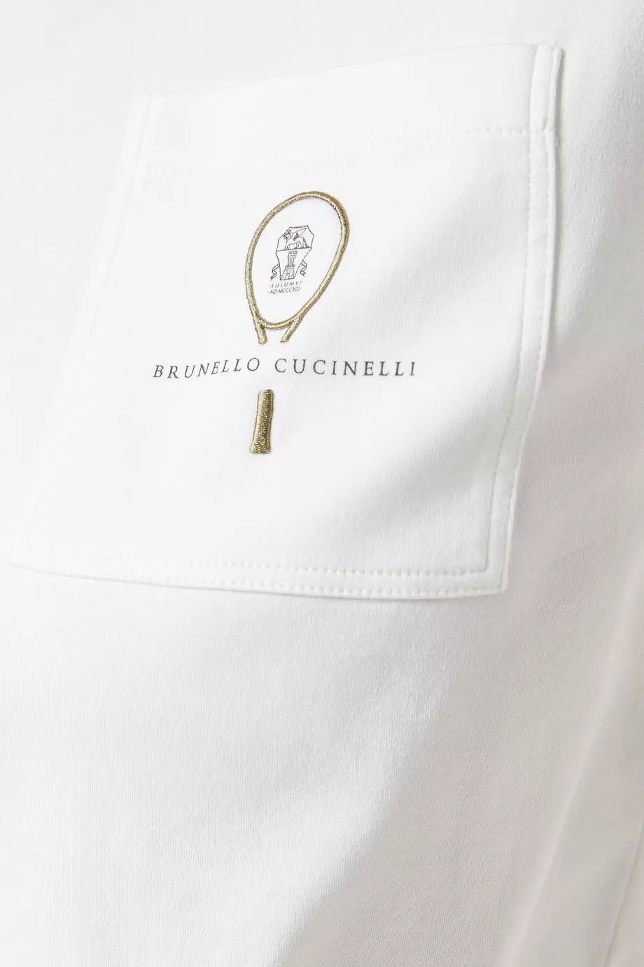 Brunello Cucinelli o1w1db10825 Blouse in White Size XL / US 12-14 / IT 48-50 - 4 Thumbnail