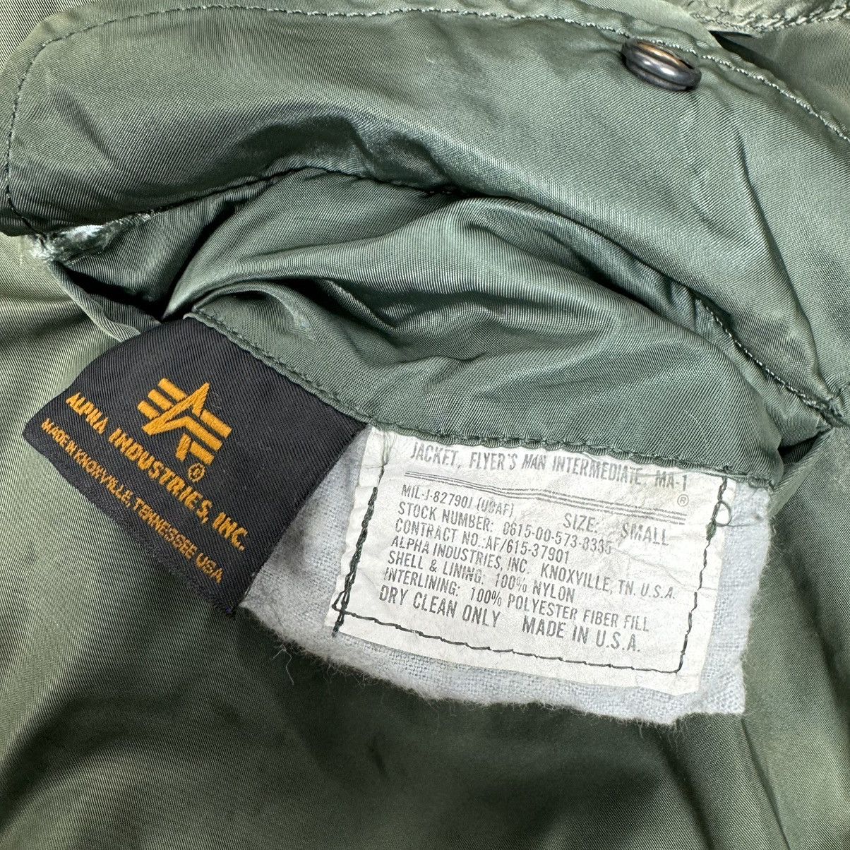 Alpha Industries ❄️ALPHA INDUSTRIES MA-1 FLYERS BOMBER VARSITY RIOT JACKET Size US S / EU 44-46 / 1 - 11 Thumbnail