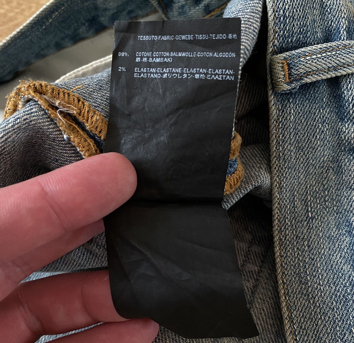 Saint Laurent Paris Saint Laurent Paris Denim Shorts x Luxury x Designer Size US 29 - 5 Thumbnail