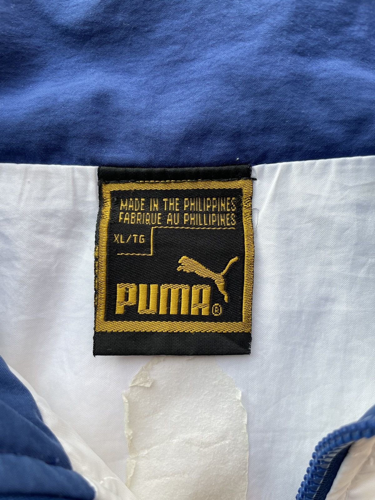 Puma × Vintage Vintage Puma Windbreaker Size US XL / EU 56 / 4 - 2 Thumbnail