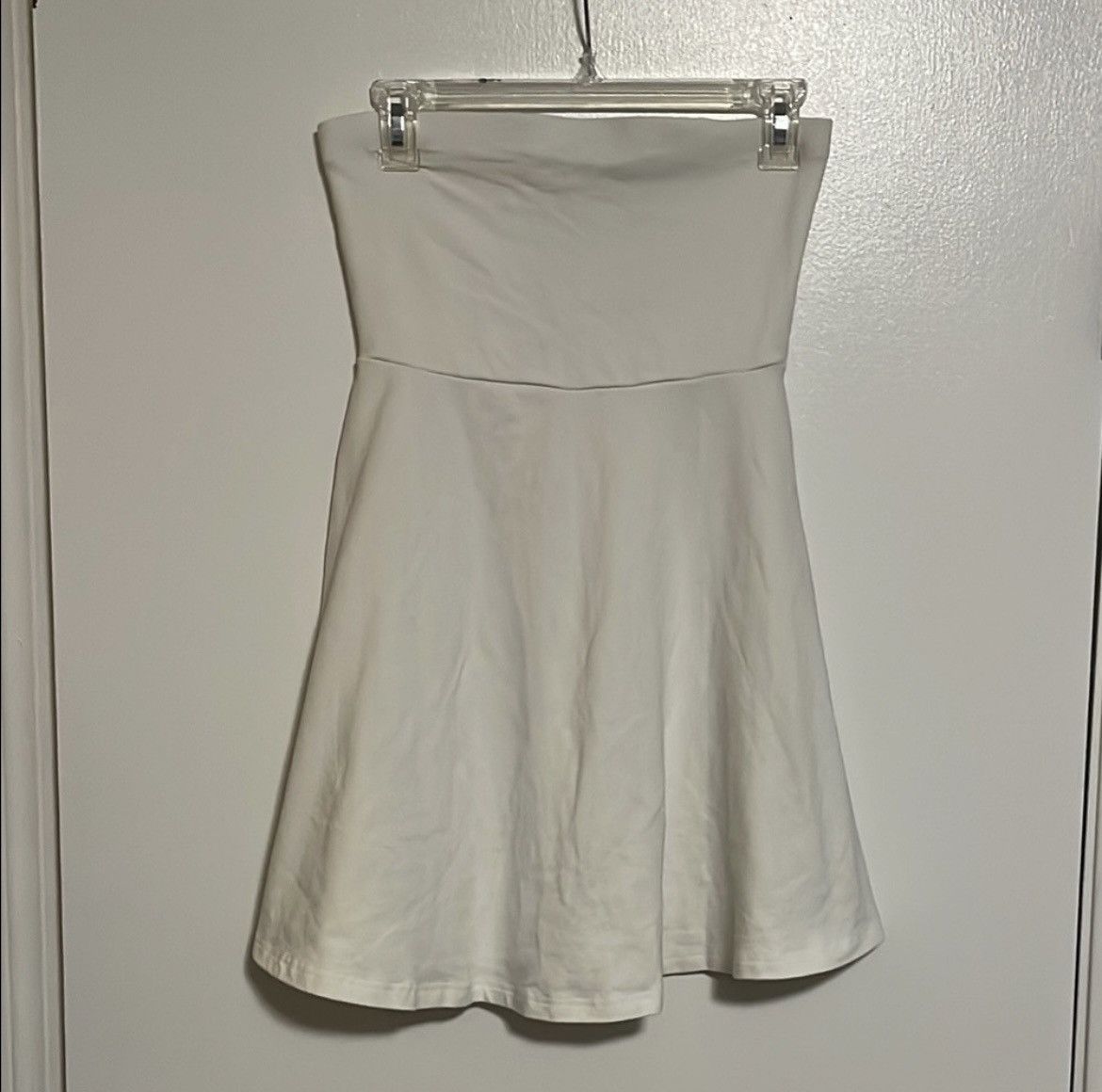 Express Express White Strapless Mini Dress Size S / US 4 / IT 40 - 1 Thumbnail