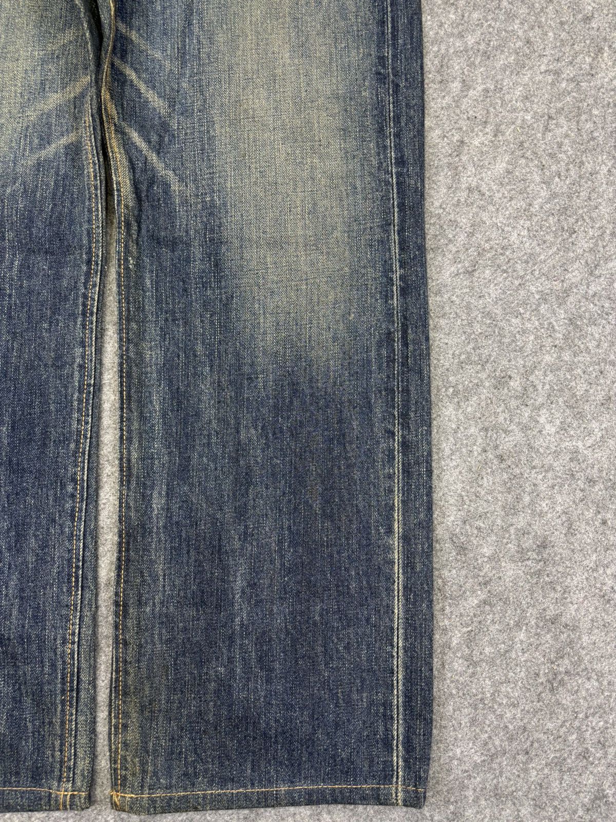 Edwin 💥Rusty Wash Wide💥Vintage Edwin Wide Denim F857 Size US 29 - 4 Thumbnail