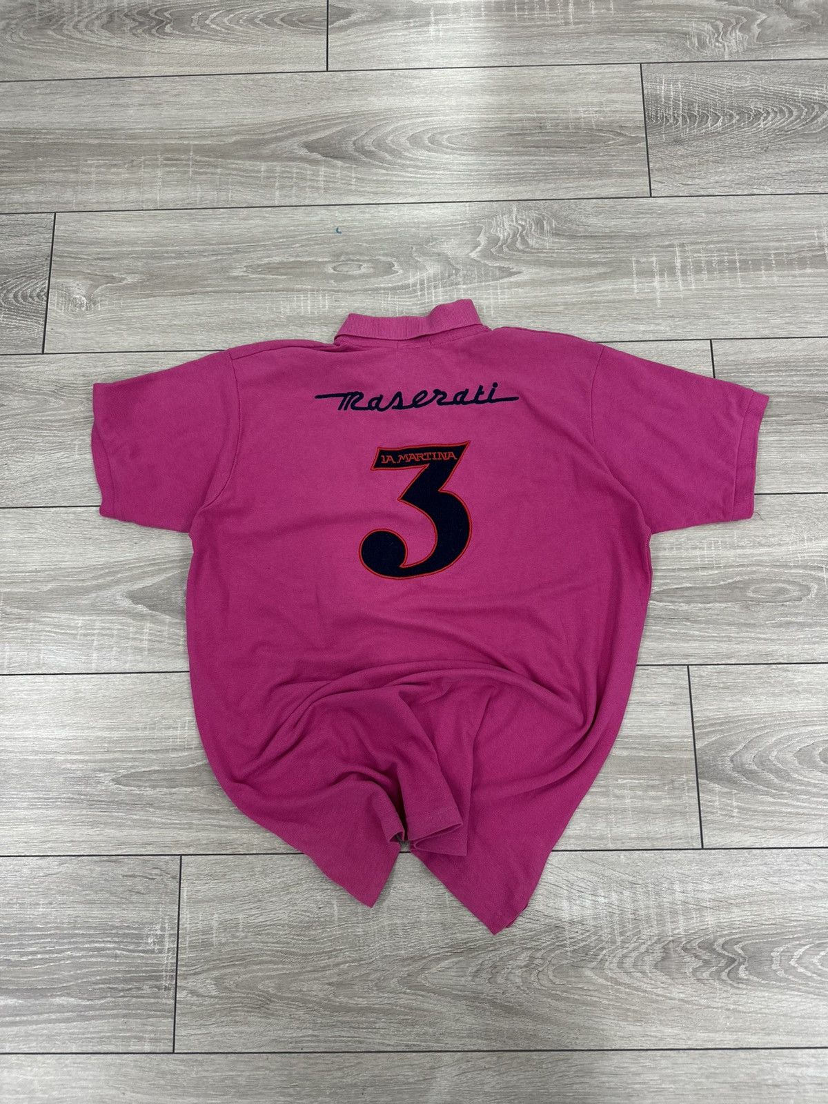 La Martina La Martina Vintage Polo Maseratti Racing Size US L / EU 52-54 / 3 - 3 Thumbnail