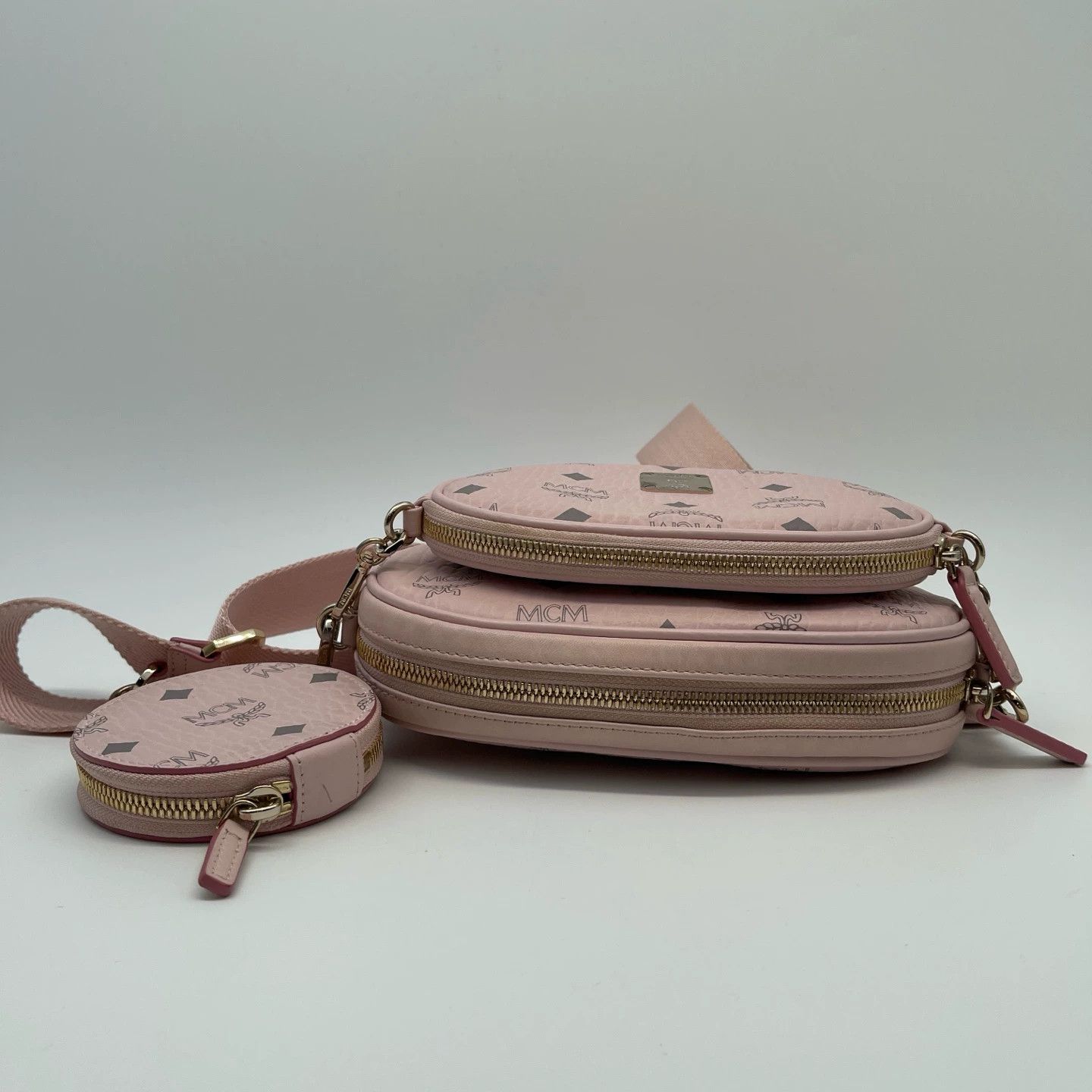 MCM mcm 3-in-1 mist pink crossbody bag Size ONE SIZE - 8 Thumbnail