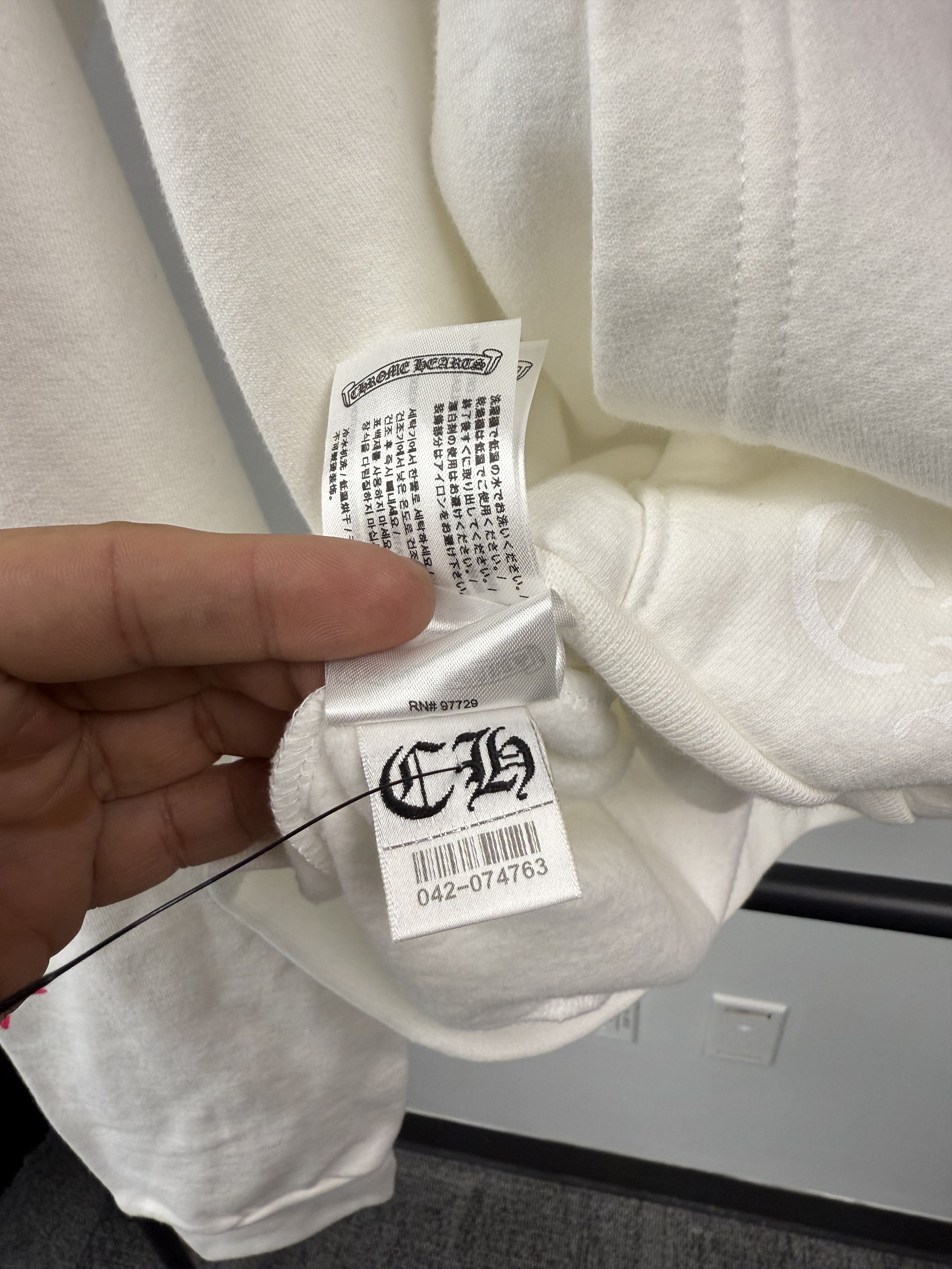 Chrome Hearts Chrome Hearts Horseshoe Floral Hoodie- White Pink - L Size US L / EU 52-54 / 3 - 9 Thumbnail