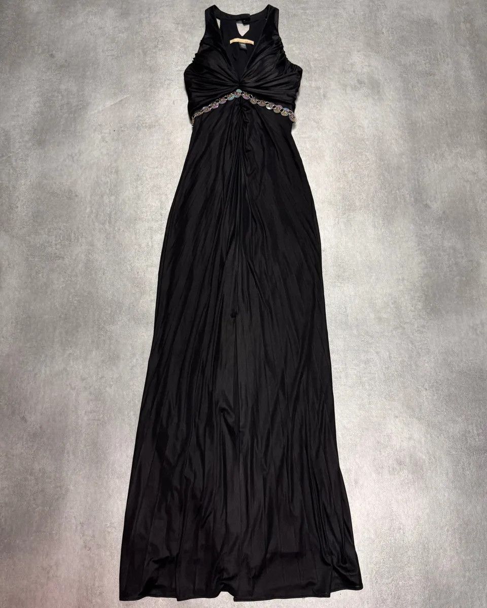 Roberto Cavalli × Vintage Roberto Cavalli Class Black Long Dress Size M / US 6-8 / IT 42-44 - 1 Thumbnail