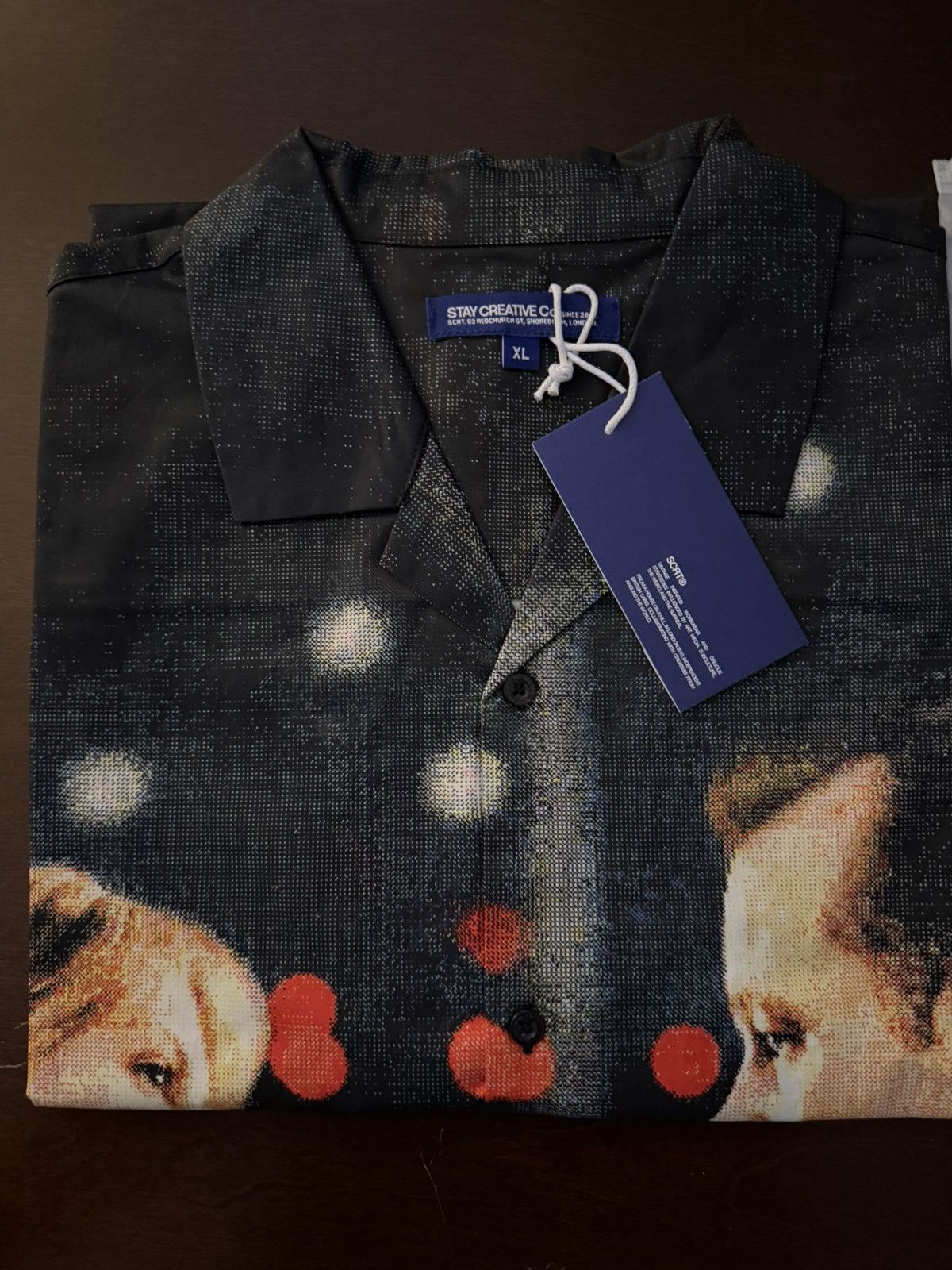 SCRT 💚 SCRT x Lost In Translation Charlotte Cuban Button Up Size US XL / EU 56 / 4 - 5 Thumbnail