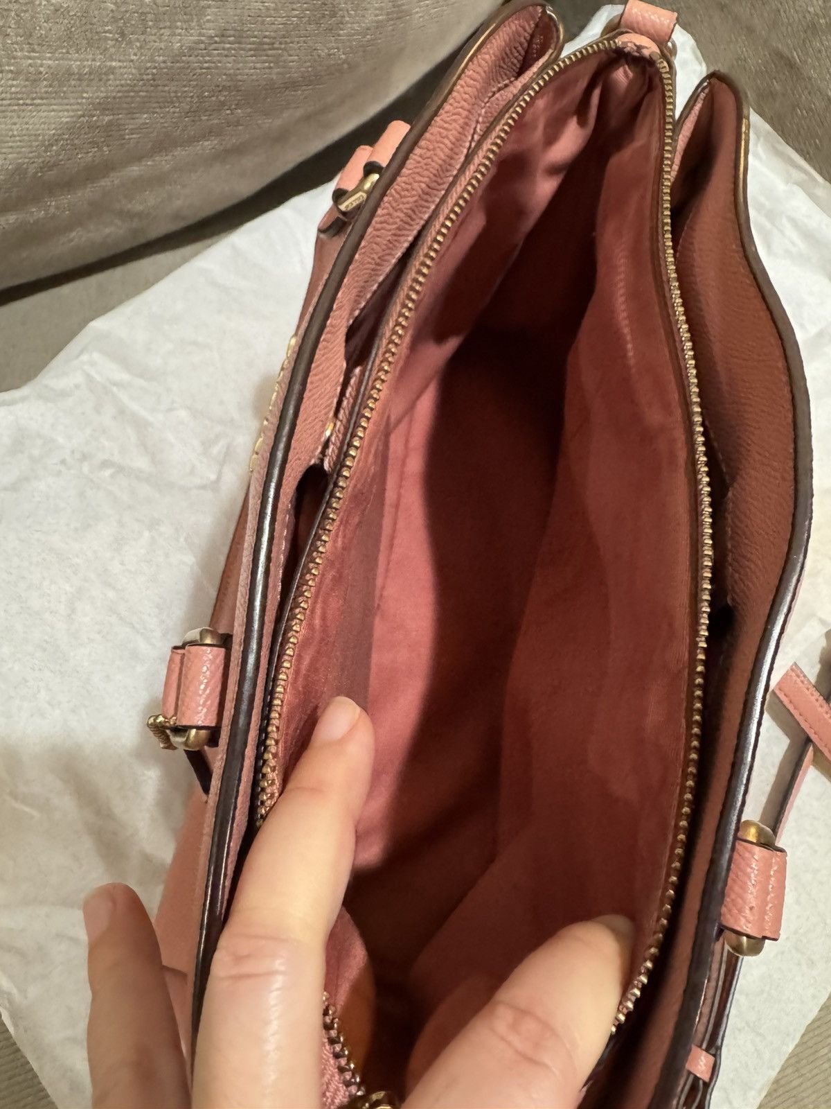 Coach Pink Coach Sage Carryall Satchel Crossbody Shoulder bag Size ONE SIZE - 7 Thumbnail