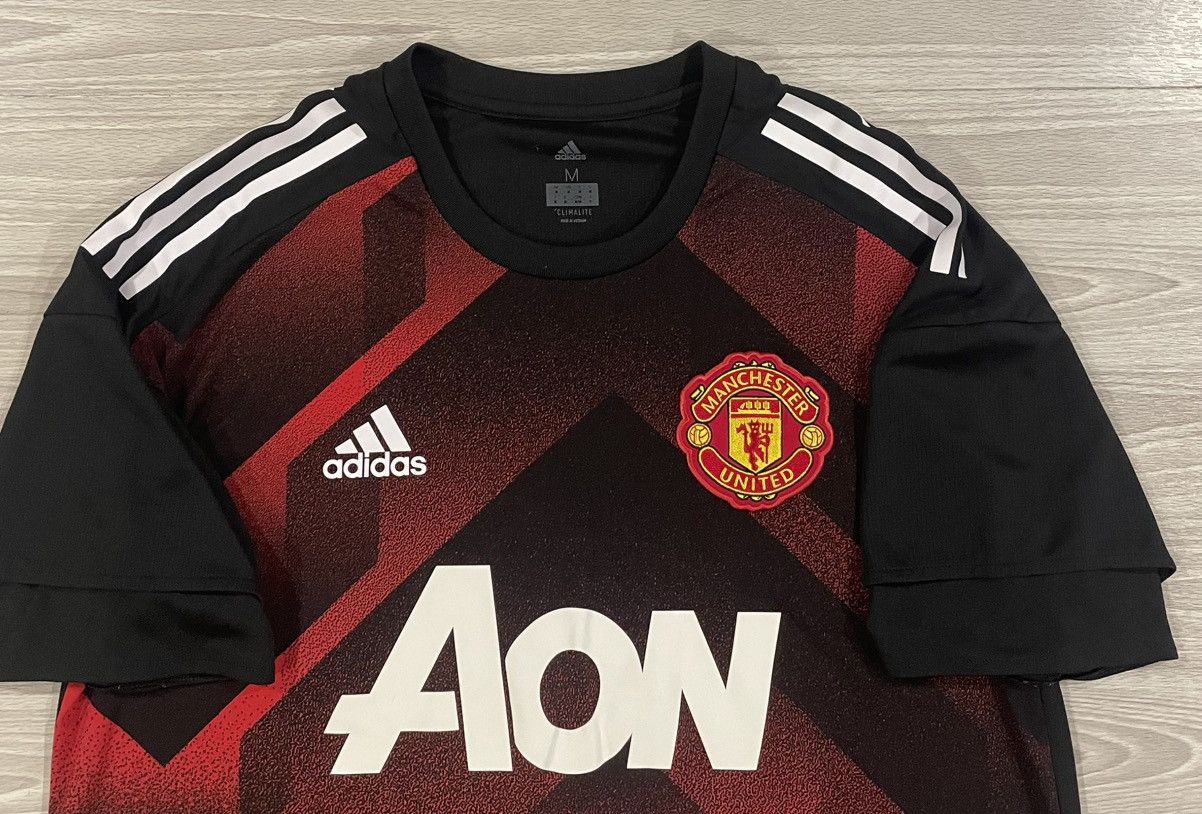 Adidas Adidas 2017/18 Manchester United Training Jersey Mens Medium Size US M / EU 48-50 / 2 - 2 Thumbnail