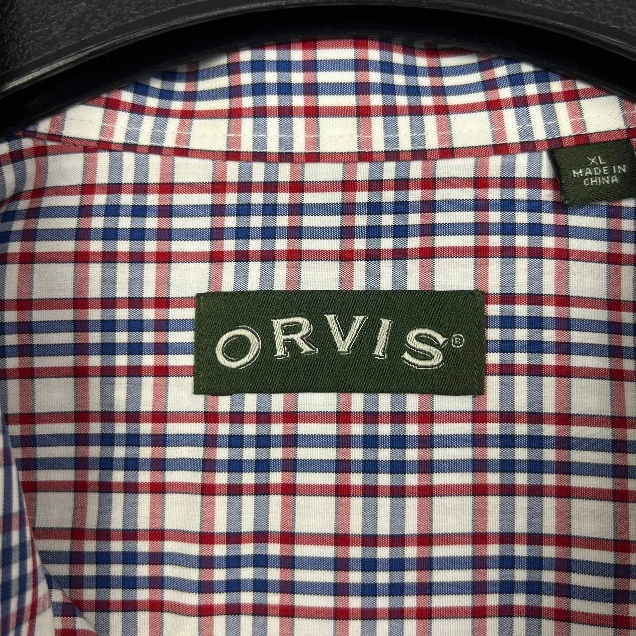 Orvis Orvis Button Down Shirt Men Plaid Collared Cotton XL Size US XL / EU 56 / 4 - 6 Thumbnail