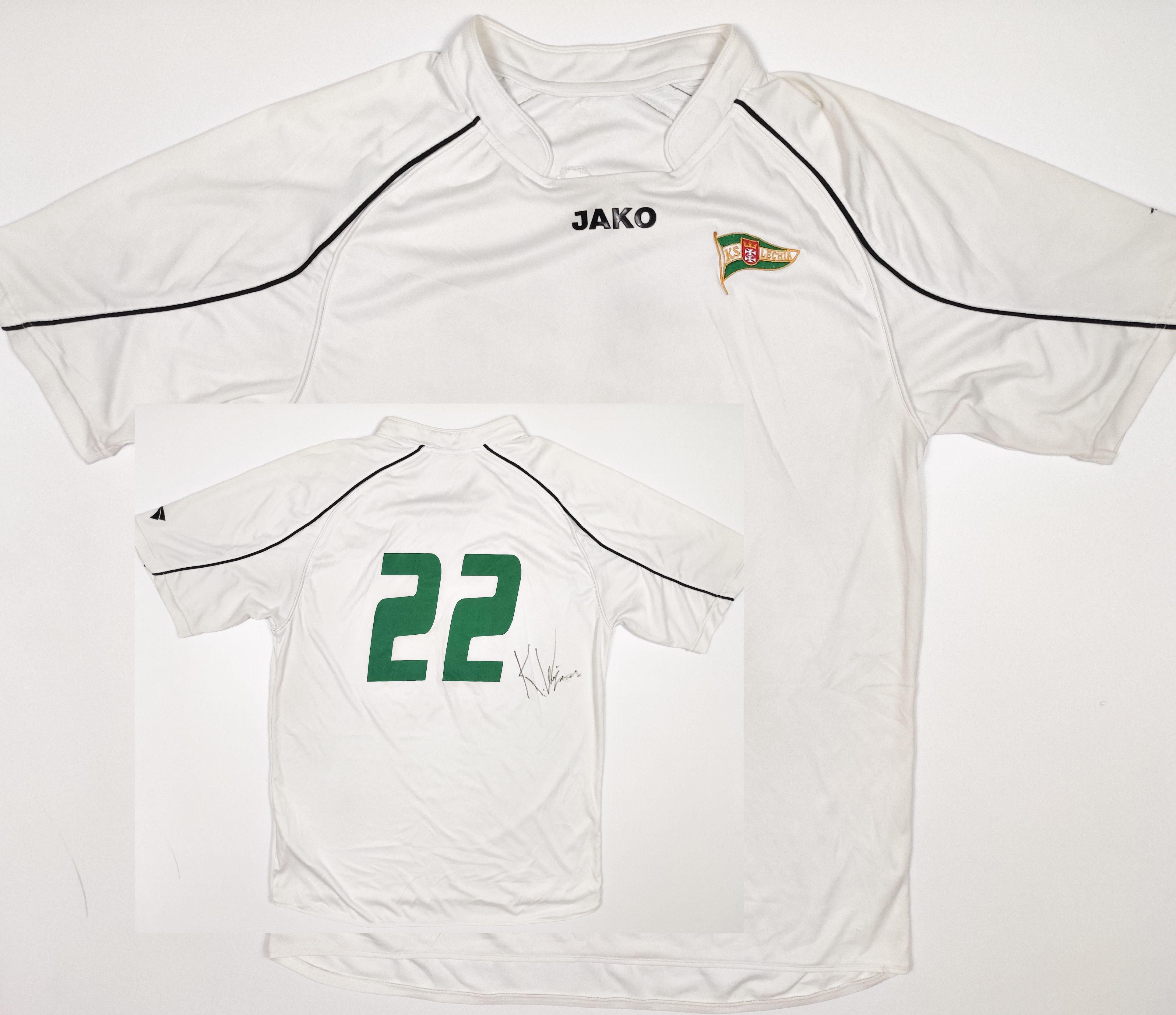 Other Wojciechowski #22 Lechia Gdańsk 2008 2009 Jako Away Shirt Size US XL / EU 56 / 4 - 1 Thumbnail