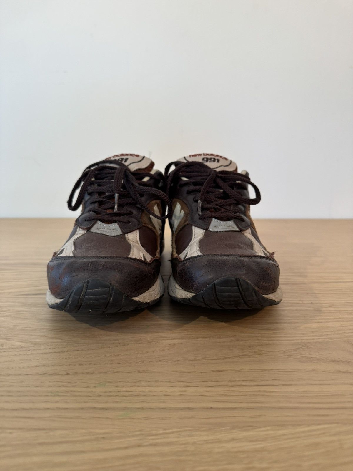 New Balance New Balance 991 Made in England Brown Leather (Mens 11) Size US 11 / EU 44 - 5 Thumbnail