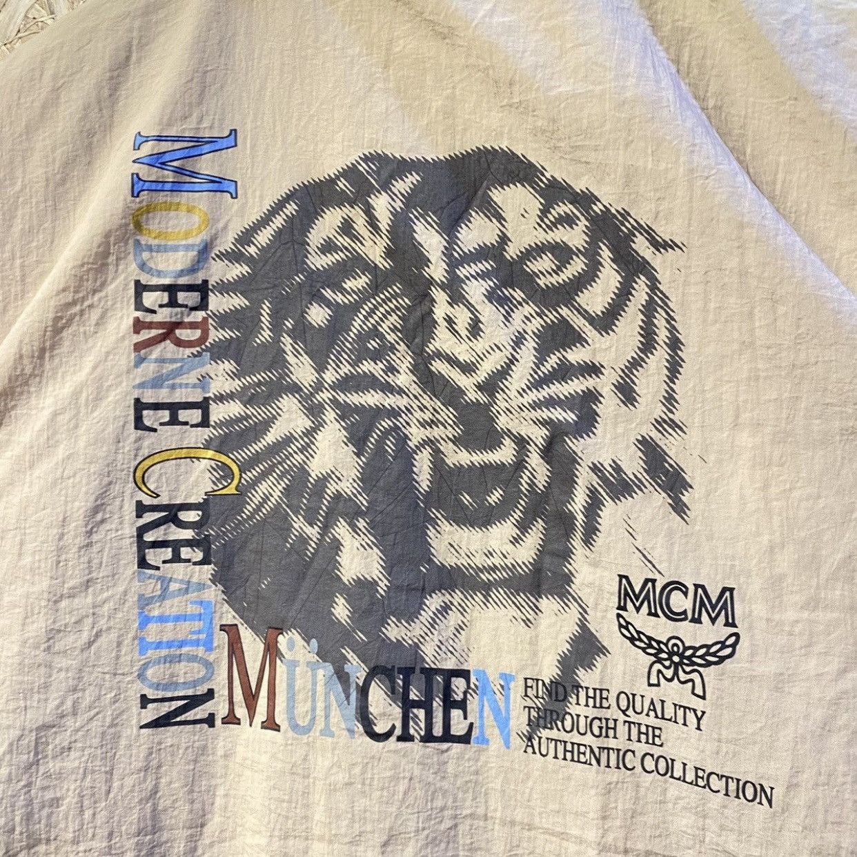 Designer × MCM RARE! VTG MCM O.T.C DESIGNER "MODE CREATION MUCHEN" Size US XL / EU 56 / 4 - 4 Thumbnail