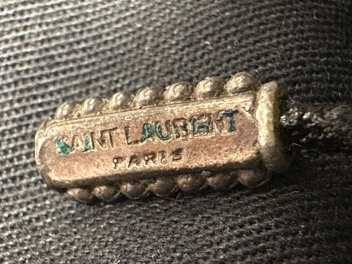 Saint Laurent Paris Saint Laurent ss15 psych rock stone/leather necklace Size ONE SIZE - 9 Thumbnail