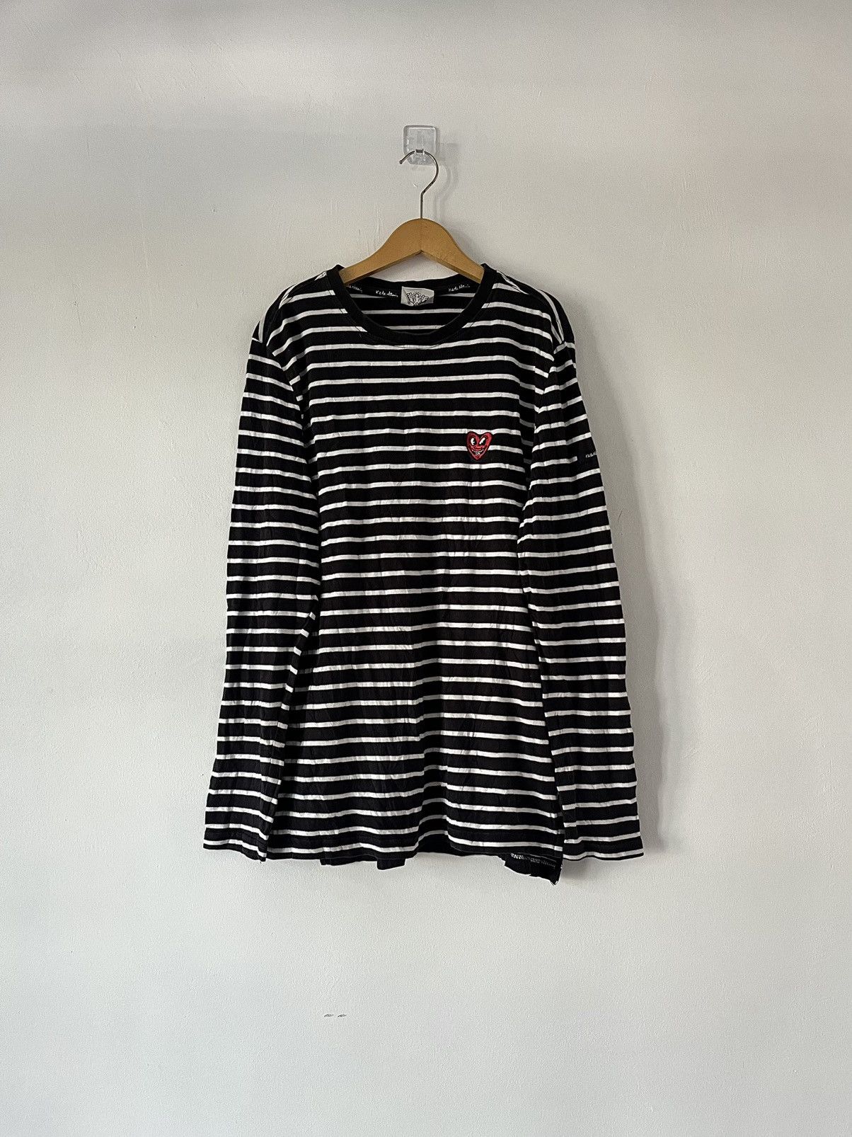 Keith Haring 2020 Keith Haring Love Logo Stripe Long Sleeve Size US M / EU 48-50 / 2 - 8 Thumbnail