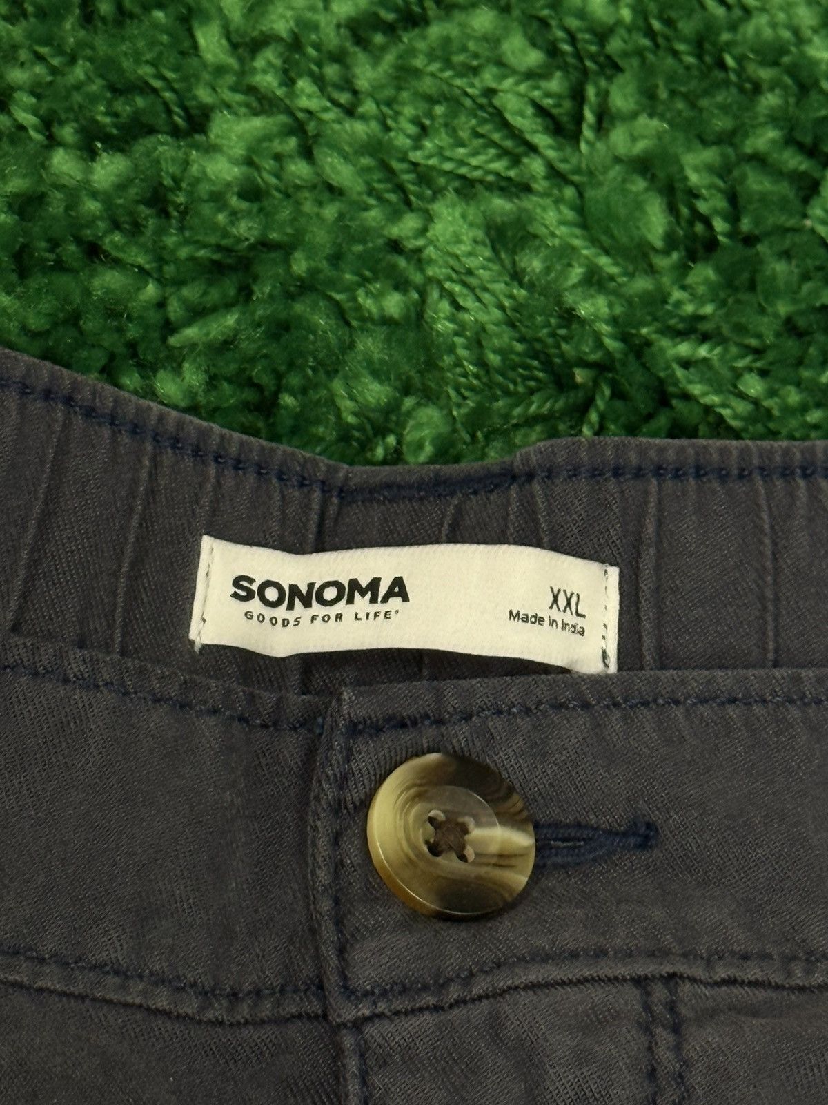 Sonoma Vintage Sonoma Wide Leg 2XL XXL Navy Chino Work Pants Size US 38 / EU 54 - 3 Thumbnail