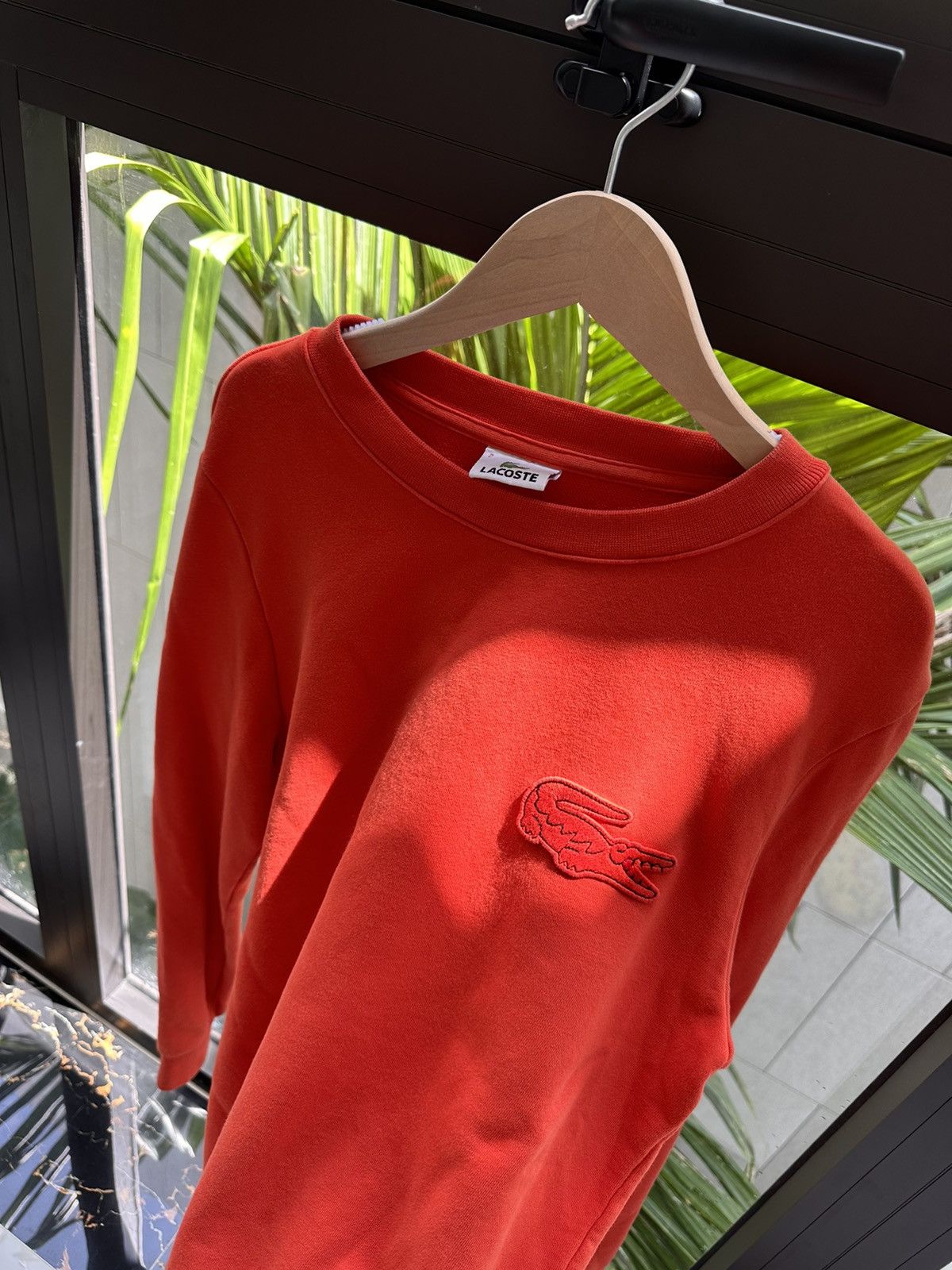 Lacoste × Vintage LACOSTE VINTAGE BIG LOGO STREETWEAR SWEATSHIRT Size US S / EU 44-46 / 1 - 5 Thumbnail