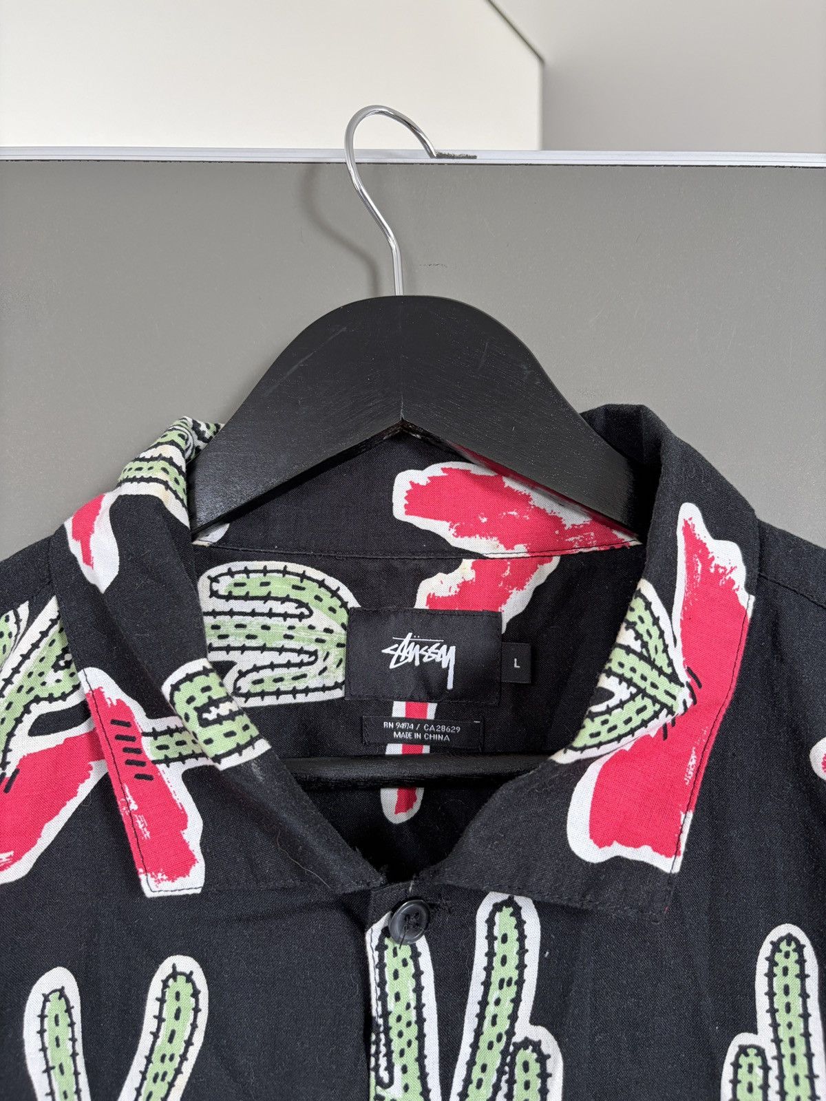 Stussy Stussy Cactus Short SleeveShirt Size US L / EU 52-54 / 3 - 2 Thumbnail