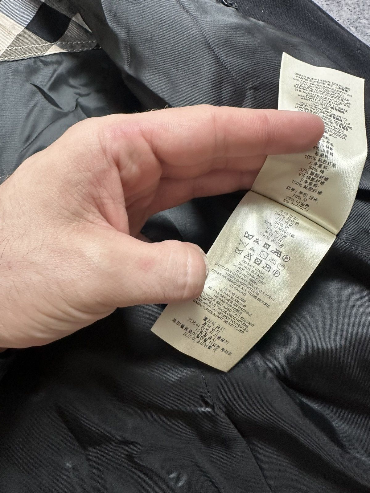 Burberry Burberry Brit Wool Lux Virgin Women Coat Jacket Size XL / US 12-14 / IT 48-50 - 11 Thumbnail