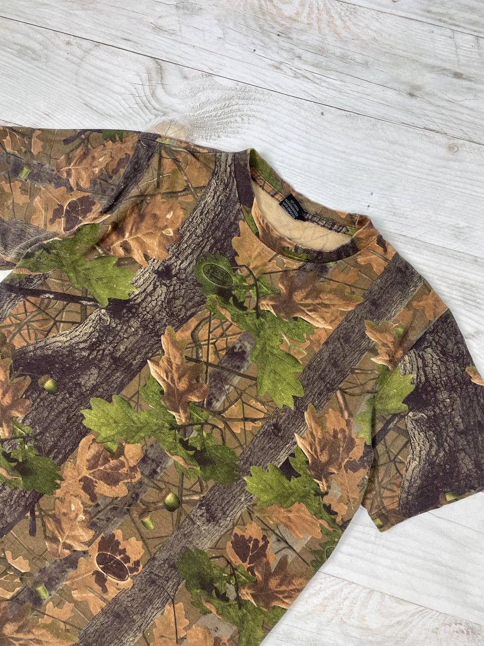 Other Vintage Jack Pyke Realtree Camo 90s T Shirt Army Military Size US L / EU 52-54 / 3 - 2 Thumbnail