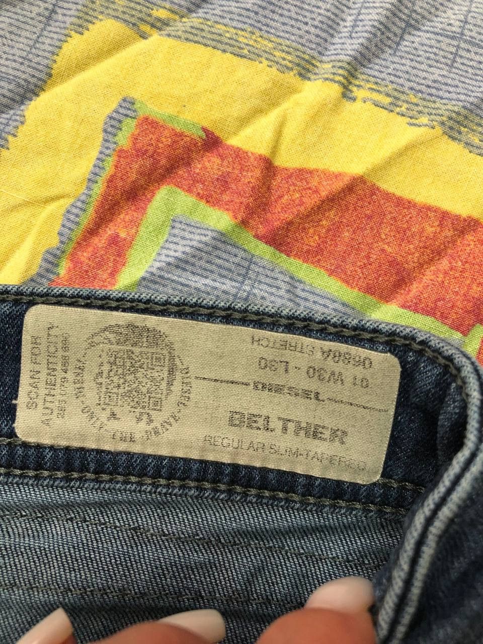 Diesel Distressed Vintage Washed Denim Diesel Jeans Pants Size US 30 / EU 46 - 9 Thumbnail