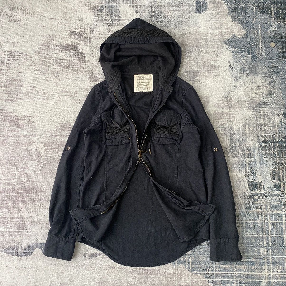If Six Was Nine × Japanese Brand × Le Grande Bleu (L.G.B.) GOA Two Pocket Shirt Zipper Hoodie Size US S / EU 44-46 / 1 - 8 Thumbnail