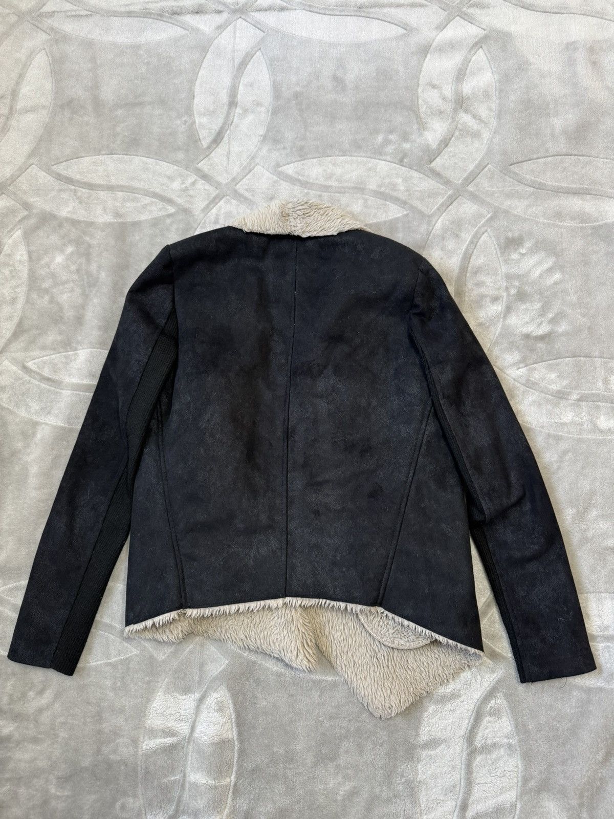 The Kooples The Kooples Faux Shearling Jacket Sherpa Asymmetric size M Size M / US 6-8 / IT 42-44 - 2 Thumbnail