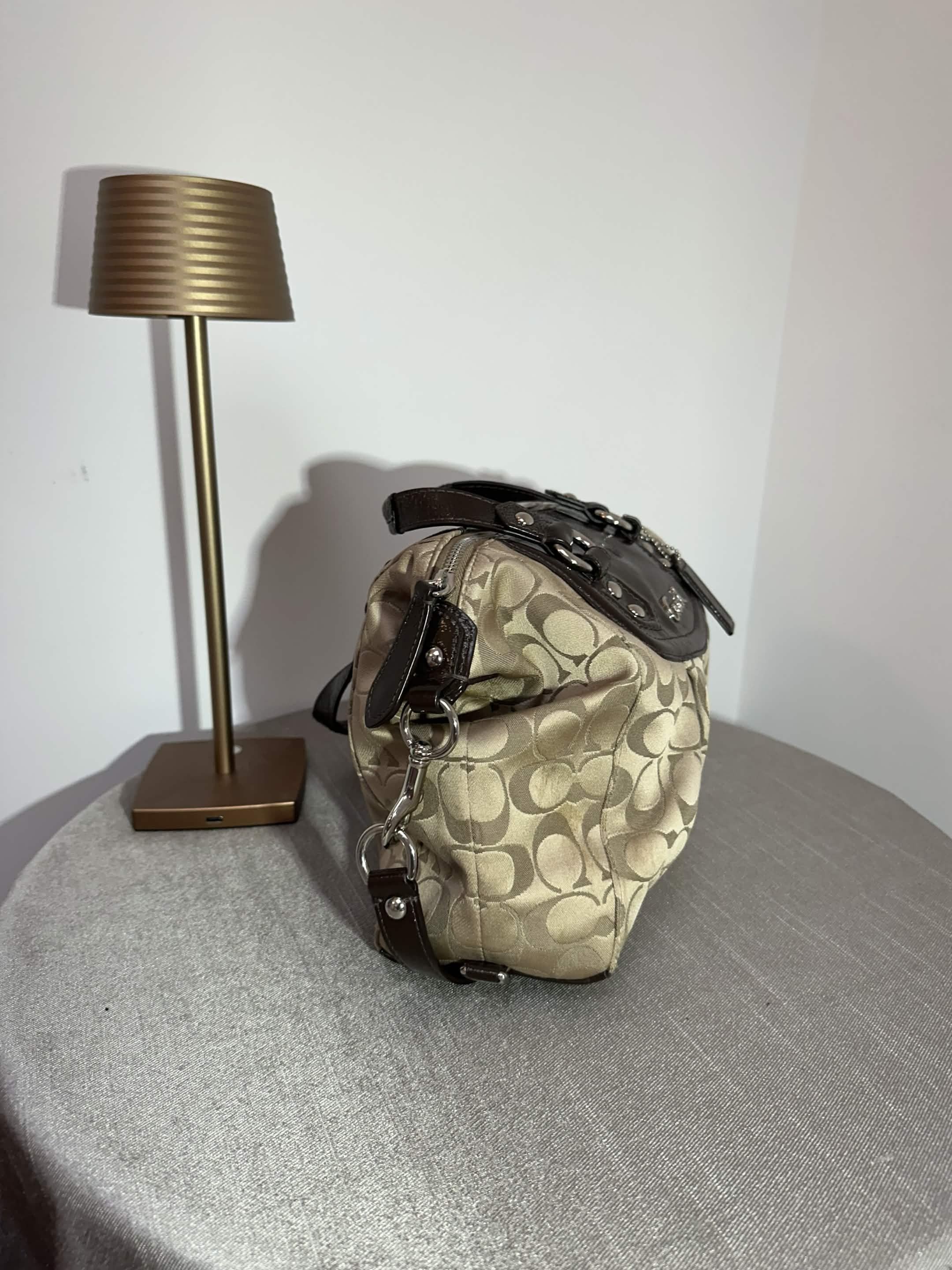 Coach Coach Ashley Signature Sateen Satchel Size ONE SIZE - 2 Thumbnail