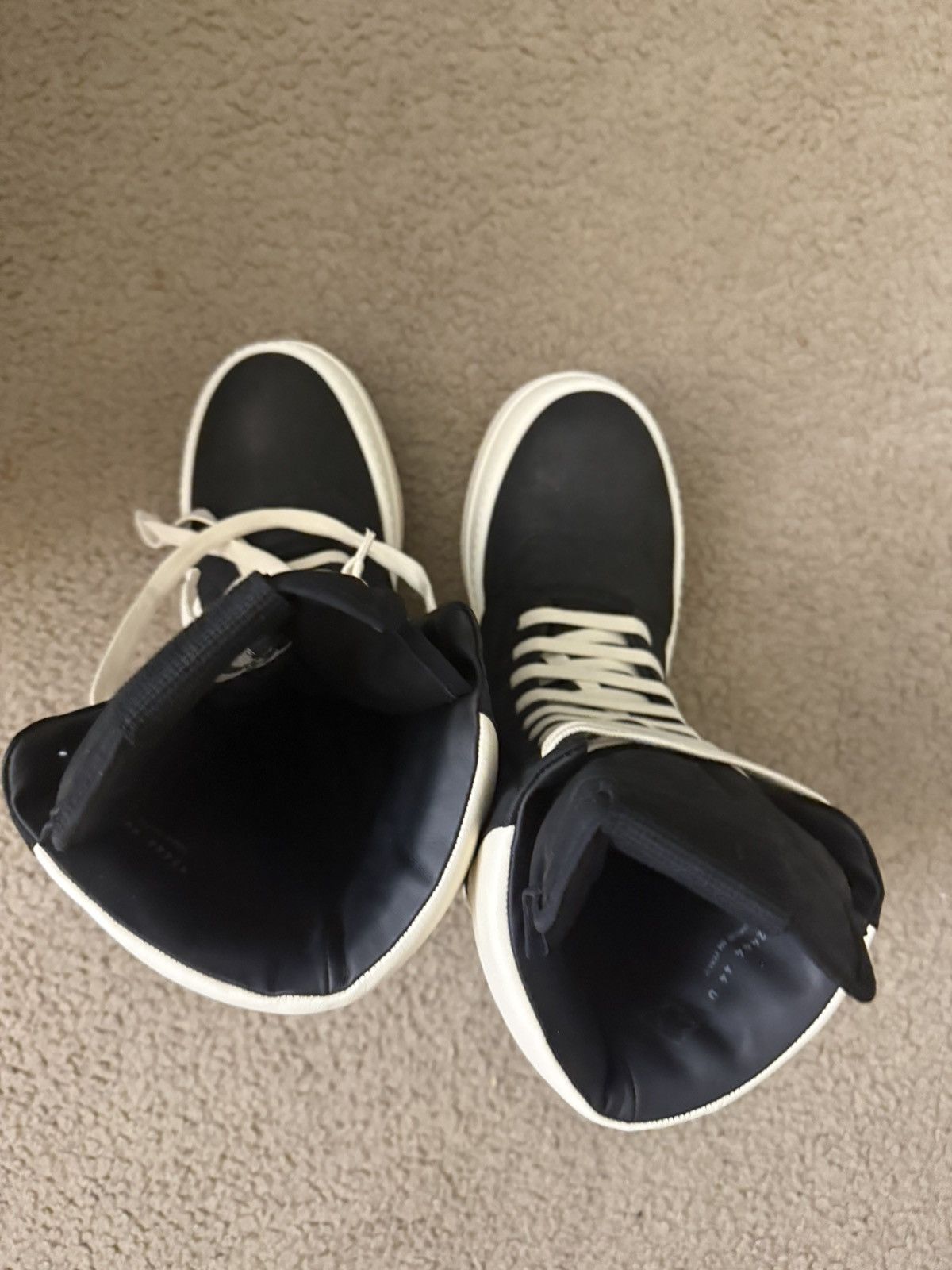 Rick Owens Rick Owens Porterville Mega Geobasket Size US 11 / EU 44 - 4 Thumbnail