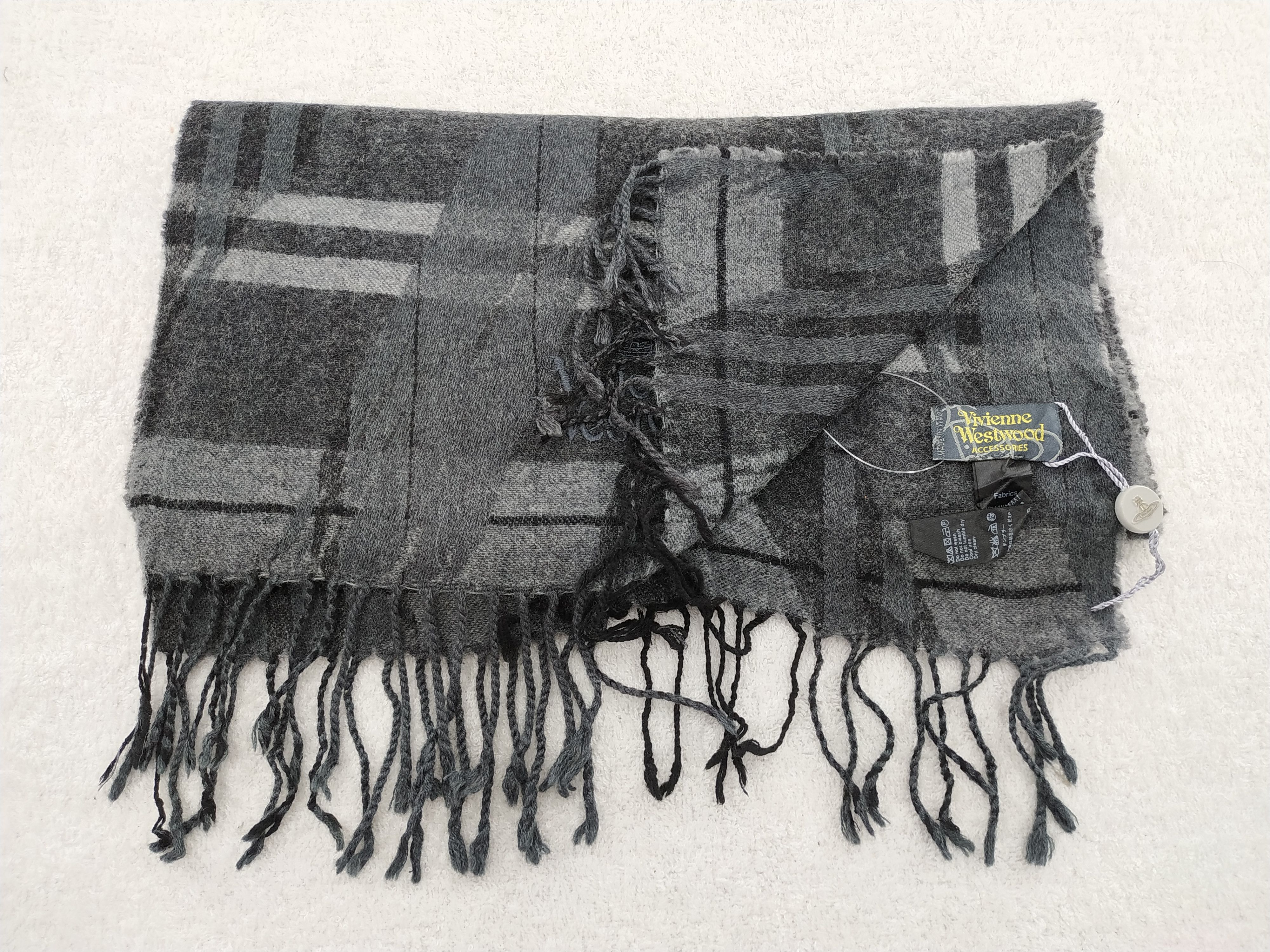 Vivienne Westwood Vintage Vivienne Westwood Scarf/Muffler/Neckwear MF215 Size ONE SIZE - 4 Thumbnail