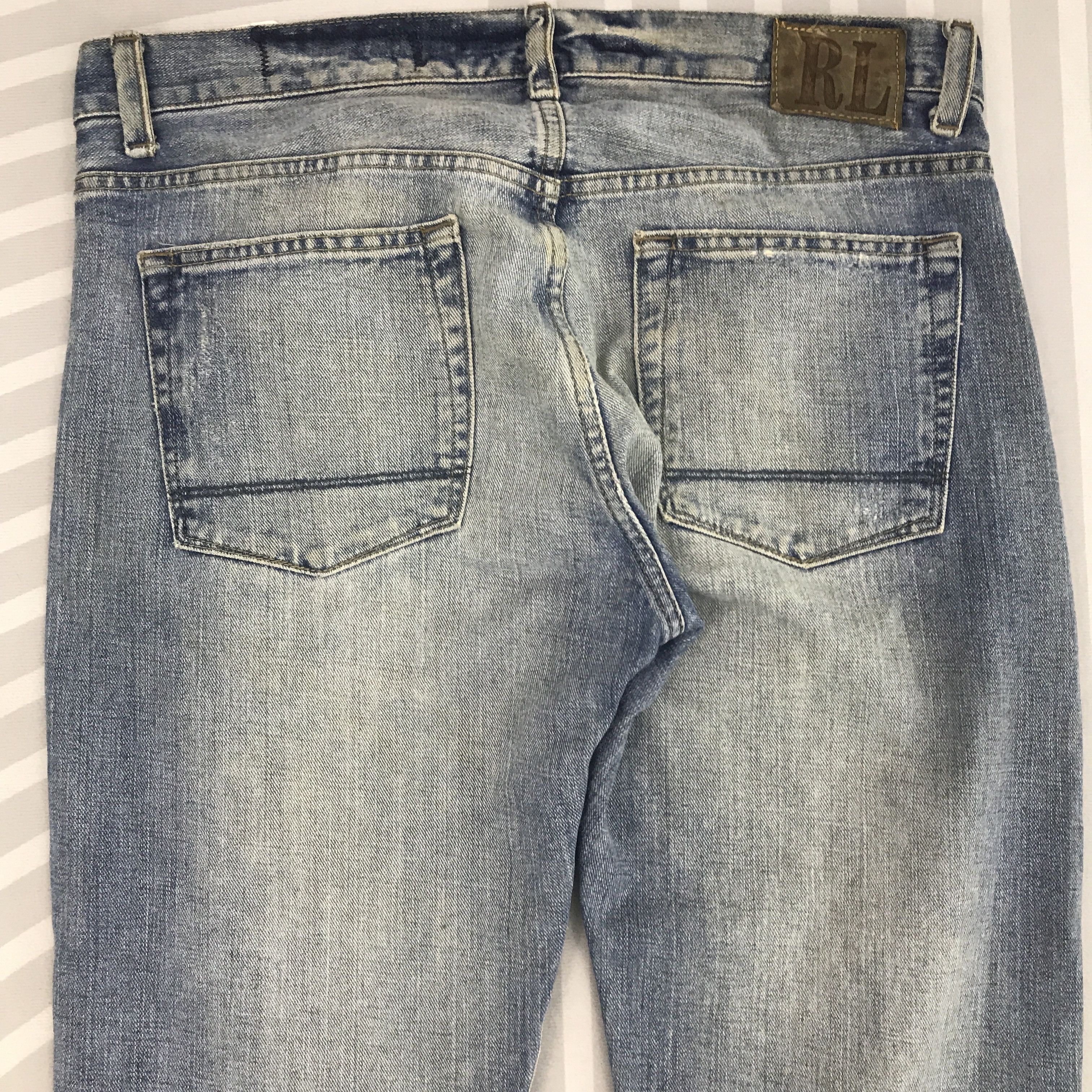 Polo Ralph Lauren × Vintage Vintage Authentic Polo Ralph Lauren jeans Denim pants Size US 33 - 5 Thumbnail