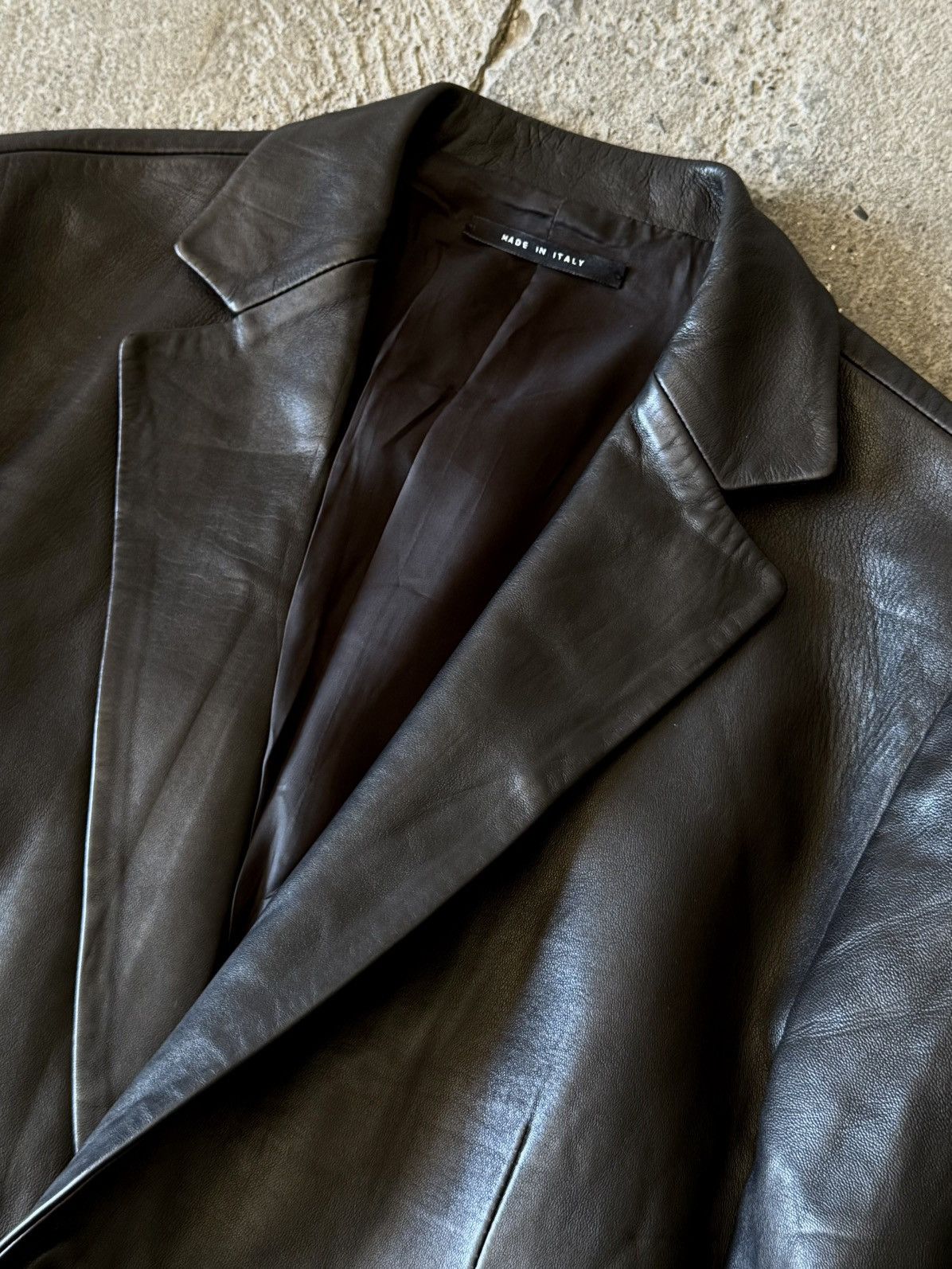 Gucci × Tom Ford Archive Gucci - Tom Ford - Lamb Skin - Leather Coat Size US M / EU 48-50 / 2 - 5 Thumbnail