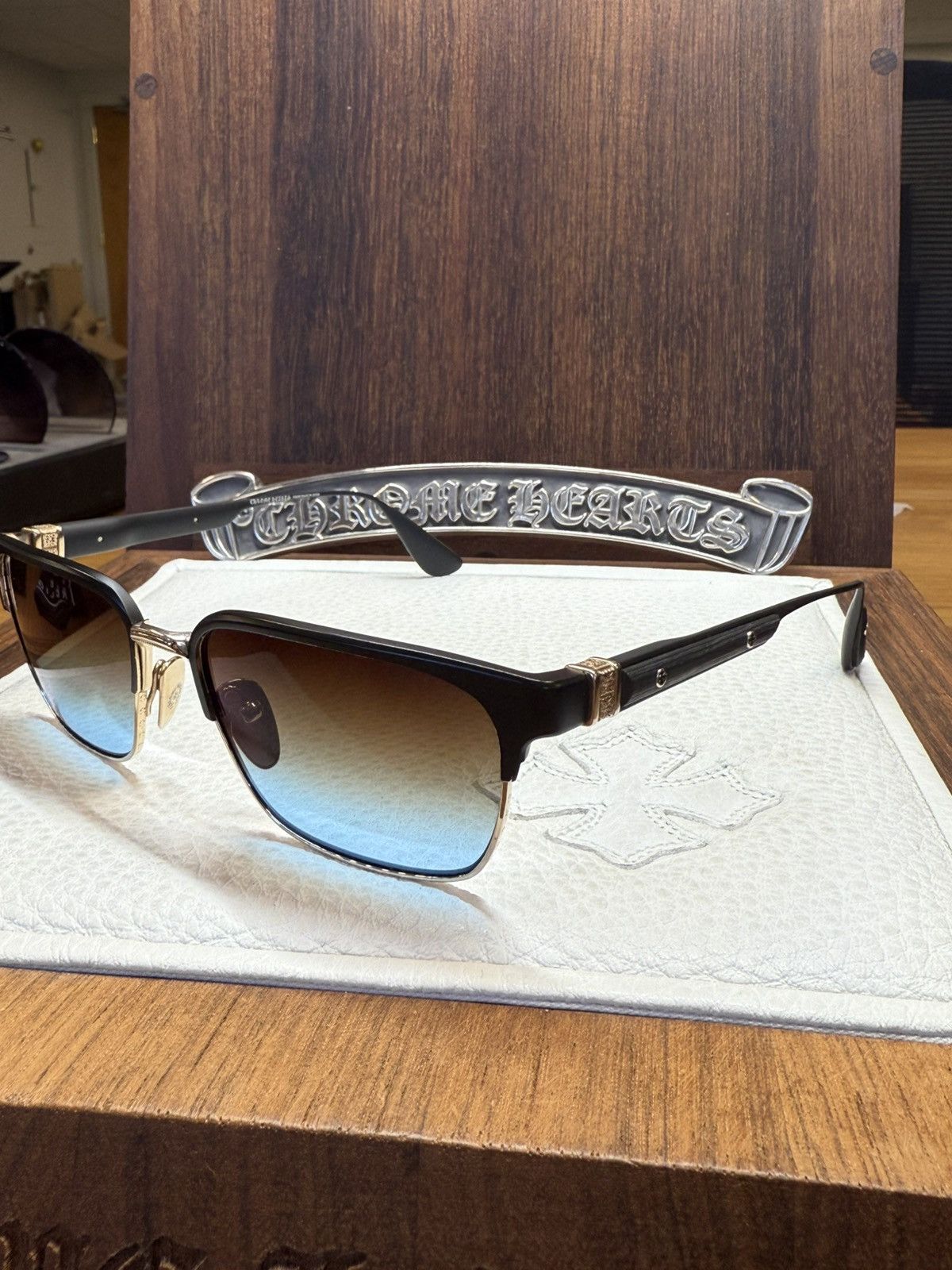 Chrome Hearts Chrome Hearts Instapound Sunglasses Size ONE SIZE - 3 Thumbnail