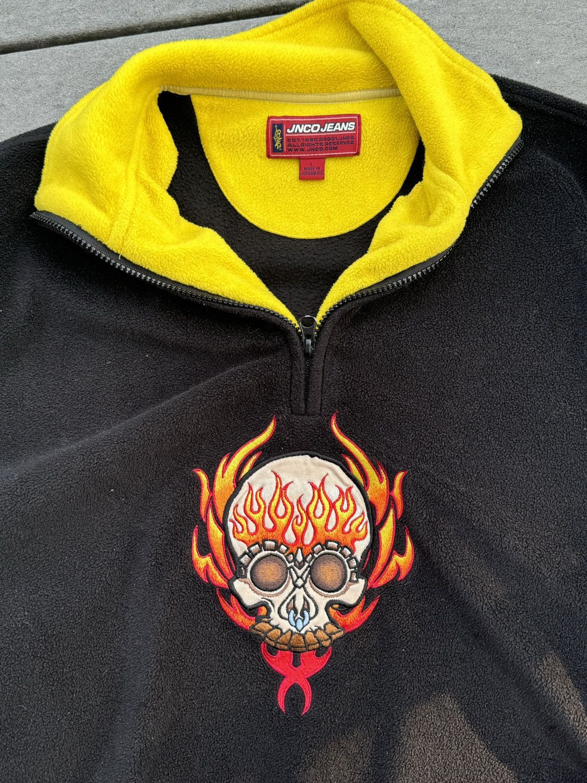 JNCO Vintage JNCO jeans fleece pullover Size US L / EU 52-54 / 3 - 2 Thumbnail