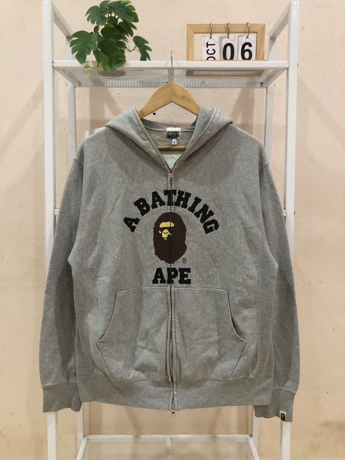 Bape OG 2007 Bape College Logo Full Zip Hoodie Size US M / EU 48-50 / 2 - 1 Thumbnail