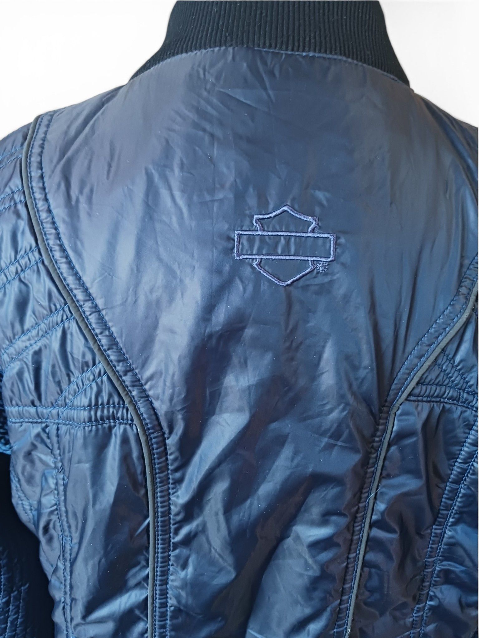 Harley Davidson Harley-Davidson Archives Quilted "Bomba" Jacket Size XL / US 12-14 / IT 48-50 - 6 Thumbnail