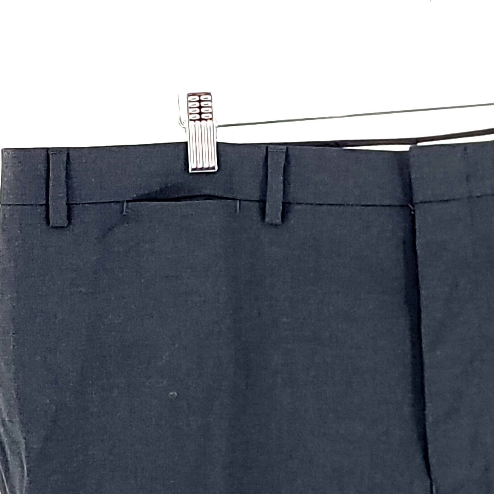 Lauren Ralph Lauren Lauren Ralph Lauren Slim Fit Wool Gray Flat Front Dress Pant Size 40R - 2 Thumbnail