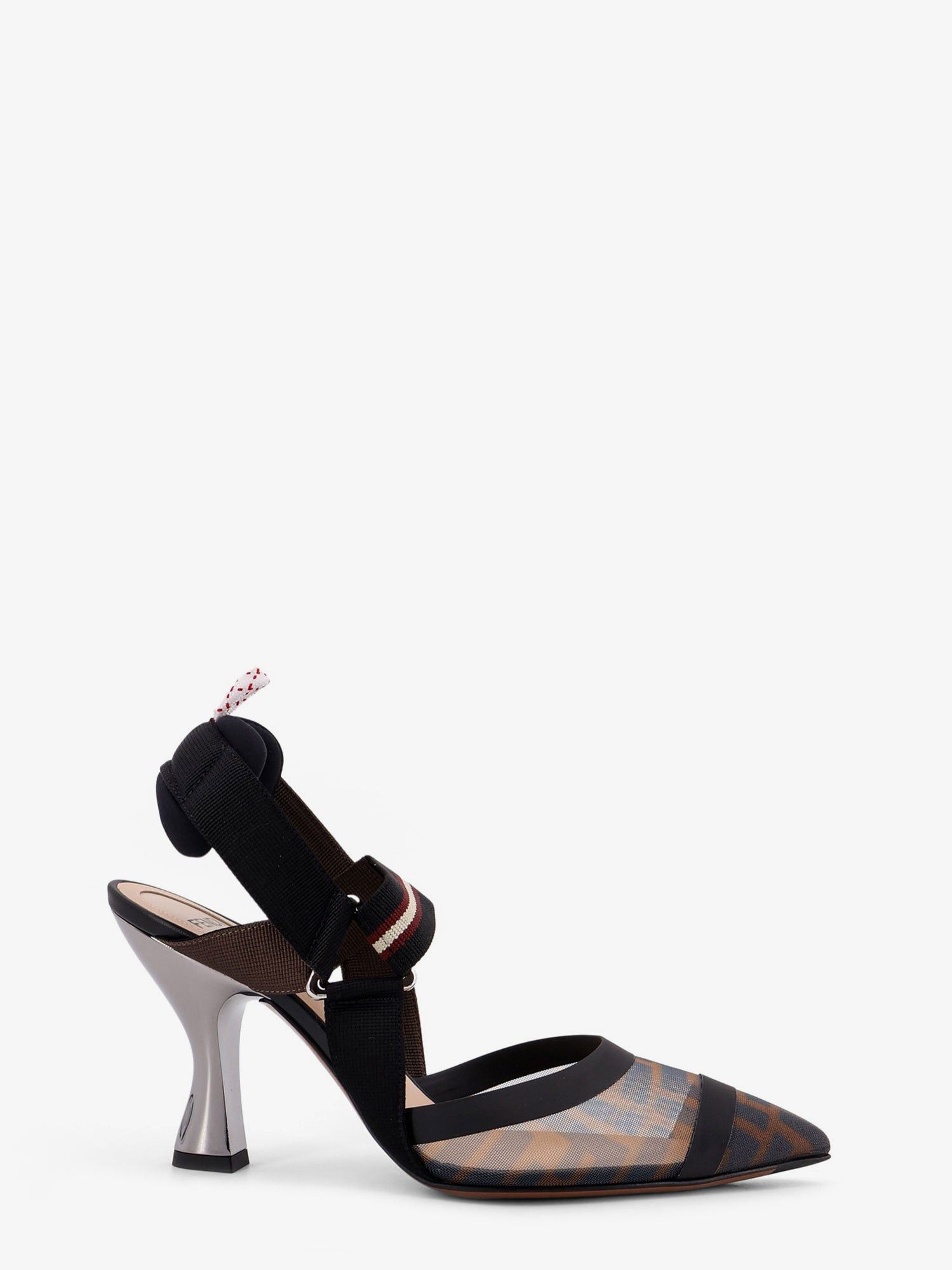 Fendi Colibrã¬ Technical Mesh Slingback With Ff Print Size US 11 / IT 41 - 1 Thumbnail