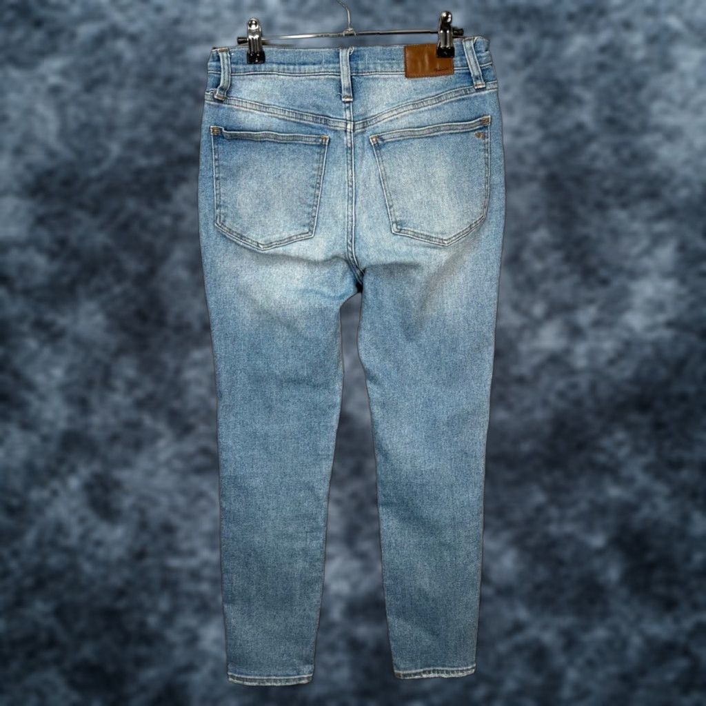 Madewell Madewell Jeans Skinny Crop High-Rise Light Wash Denim 27 Womens Adult Medium Blue Size 27" / US 4 / IT 40 - 1 Thumbnail