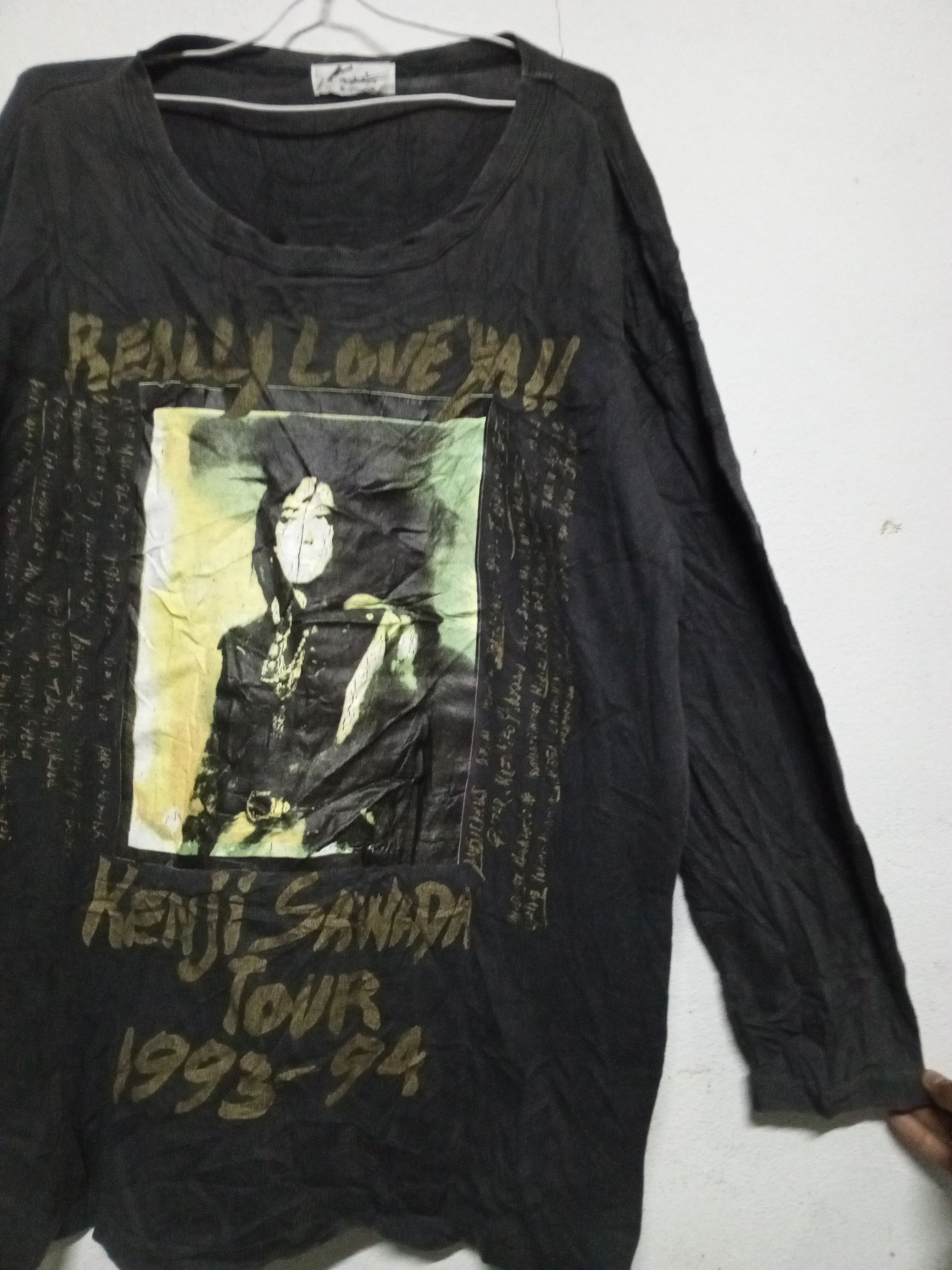 Band Tees vtg90s ♨️BAND JAPAN ♨️KENJI SAWADA TOUR 1993-94 YEAR Size US XL / EU 56 / 4 - 3 Thumbnail