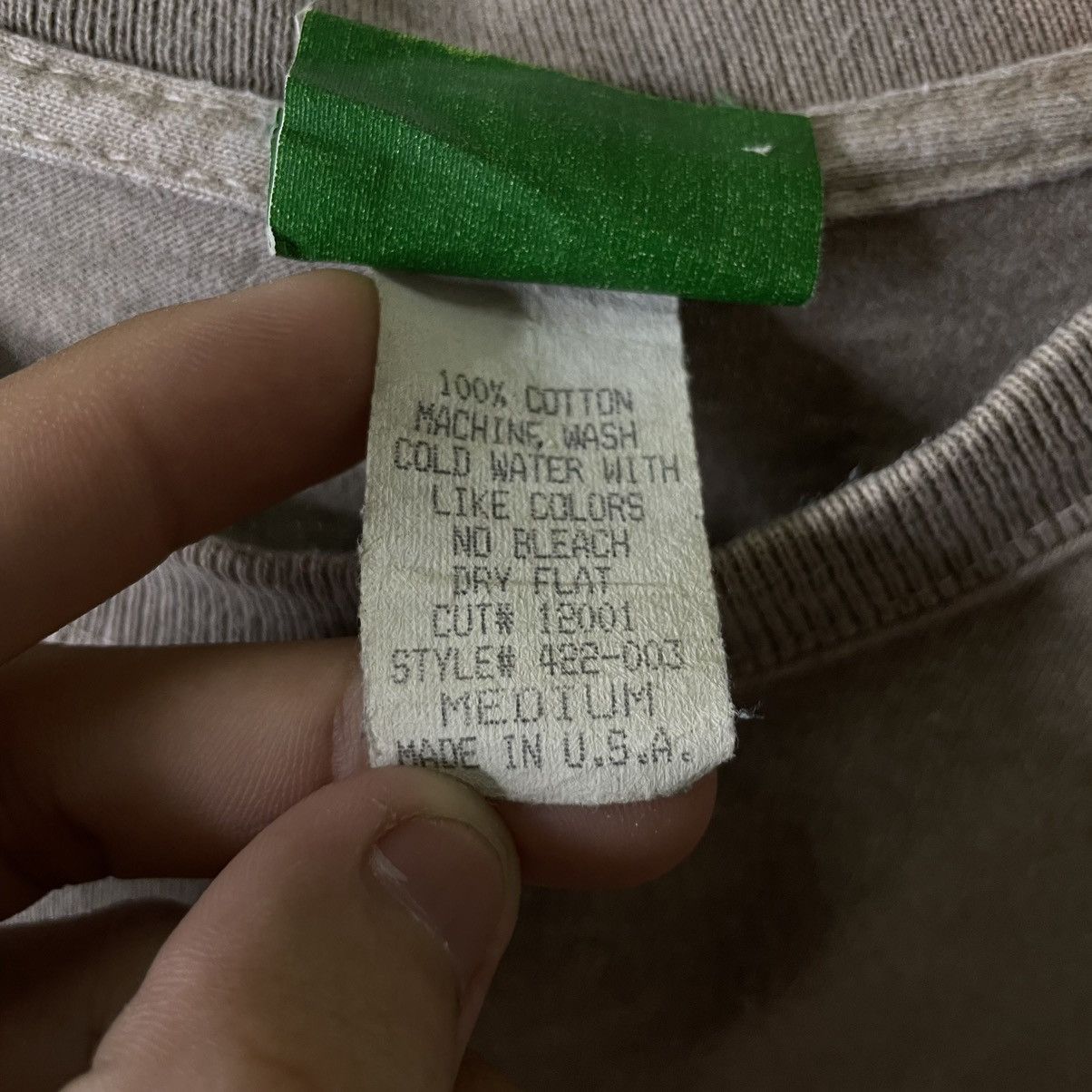 Vintage Vintage 1990s Condition Natural Sound Of Breeze Faded Tee Size US M / EU 48-50 / 2 - 5 Thumbnail