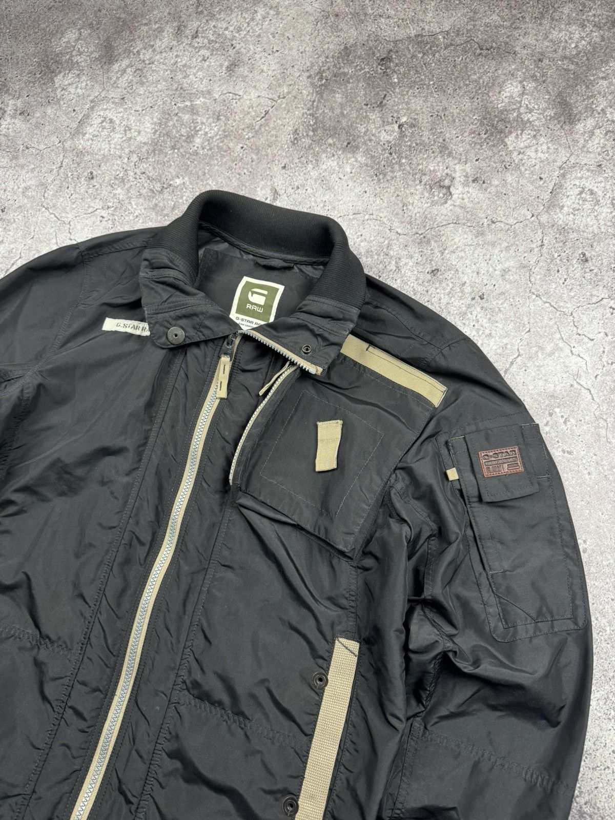 G-Star Avant Garde G Star Raw Y2K Cargo Multipocket Japanesse Jackt Size US L / EU 52-54 / 3 - 4 Thumbnail